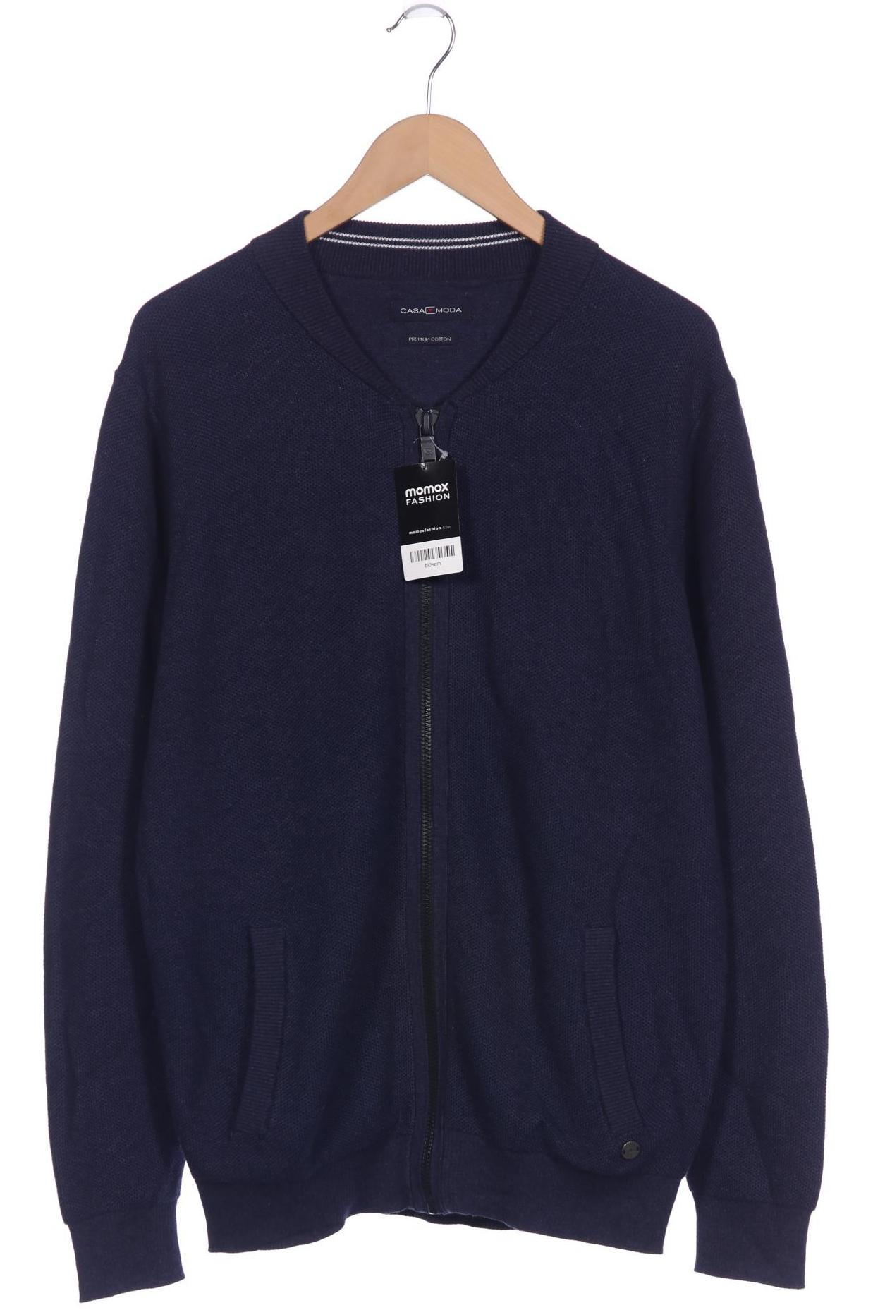 

Casa Moda Herren Strickjacke, marineblau, Gr. 52