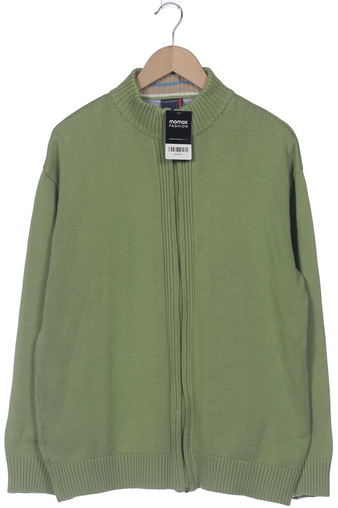 

Casa Moda Herren Strickjacke, grün, Gr. 54