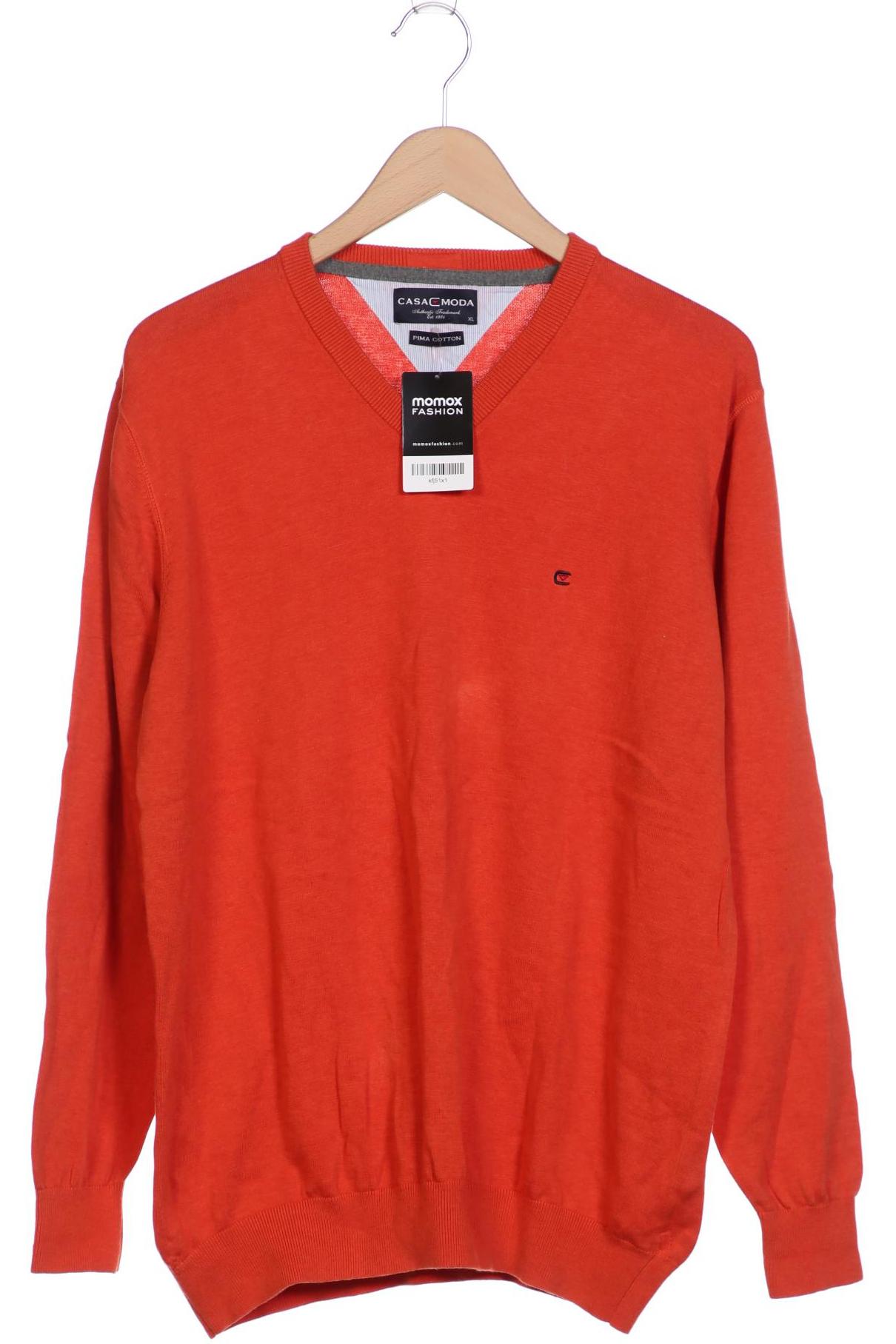

Casa Moda Herren Pullover, orange, Gr. 54