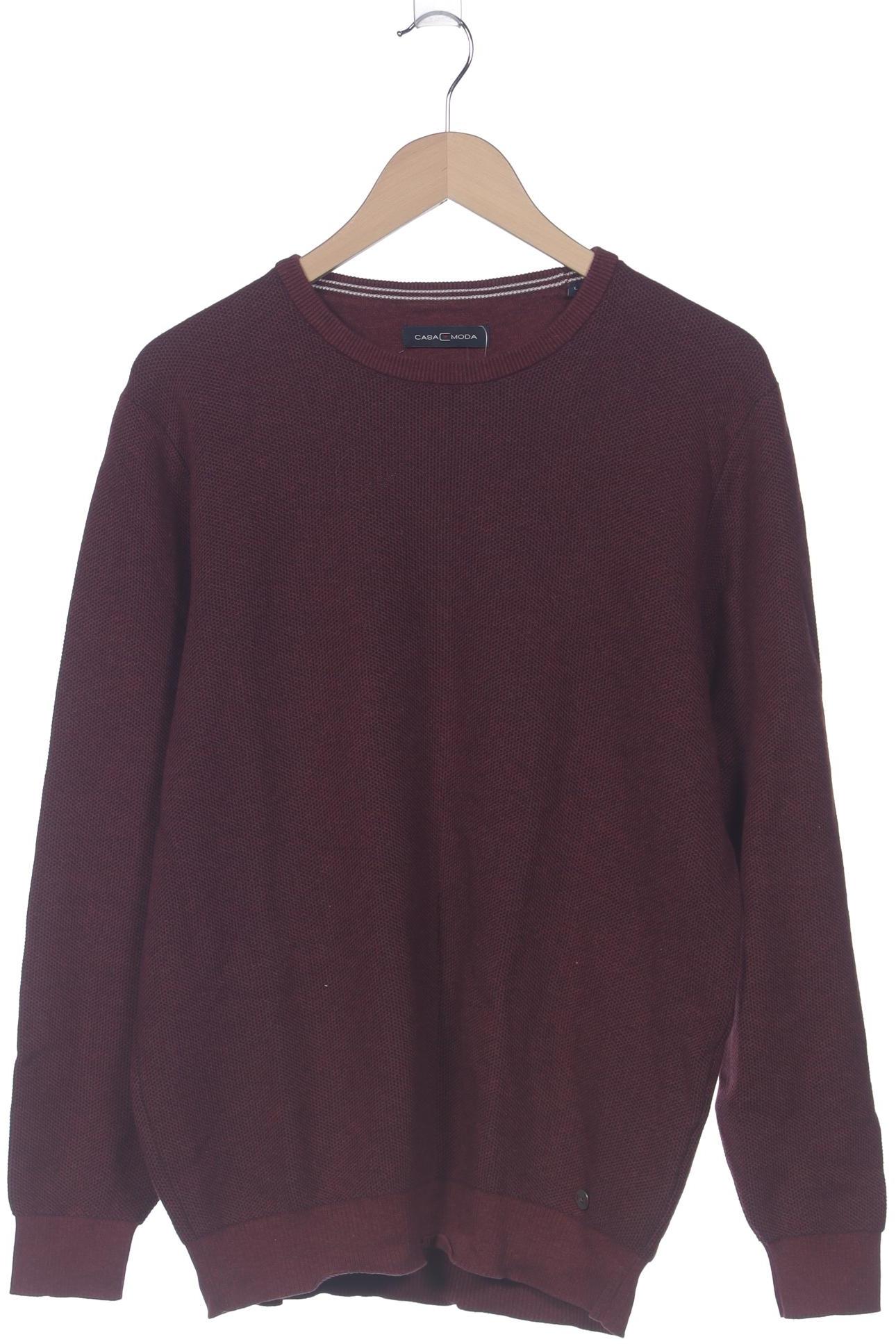 

Casa Moda Herren Pullover, bordeaux, Gr. 52