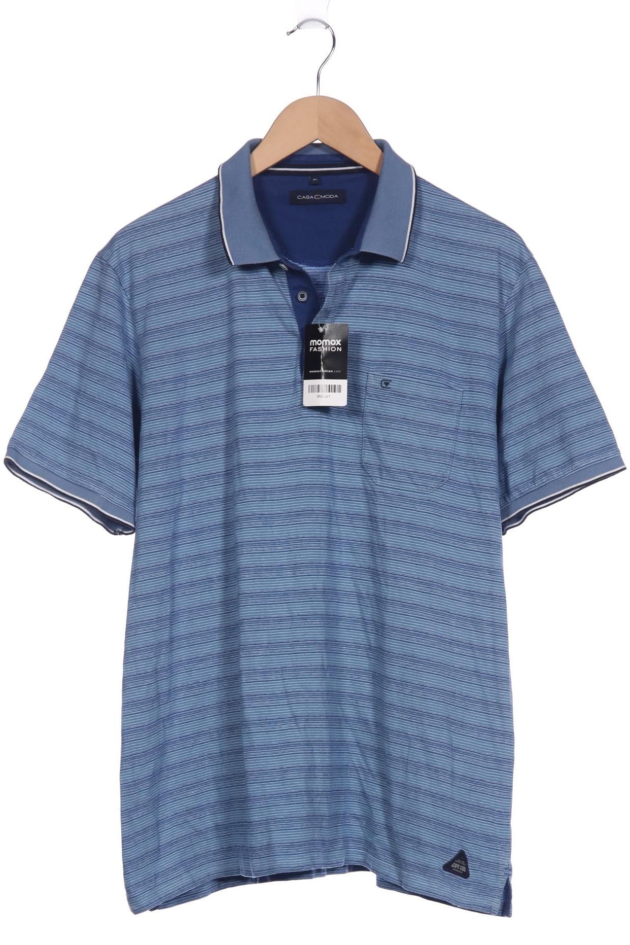 

Casa Moda Herren Poloshirt, blau, Gr. 54