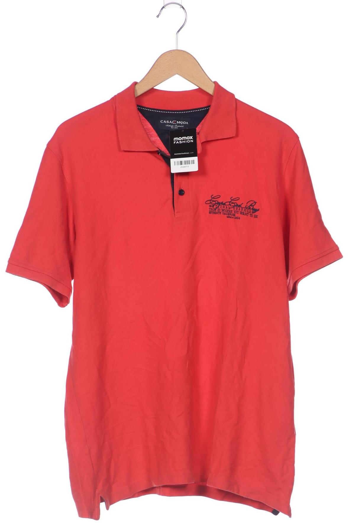 

Casa Moda Herren Poloshirt, rot, Gr. 52