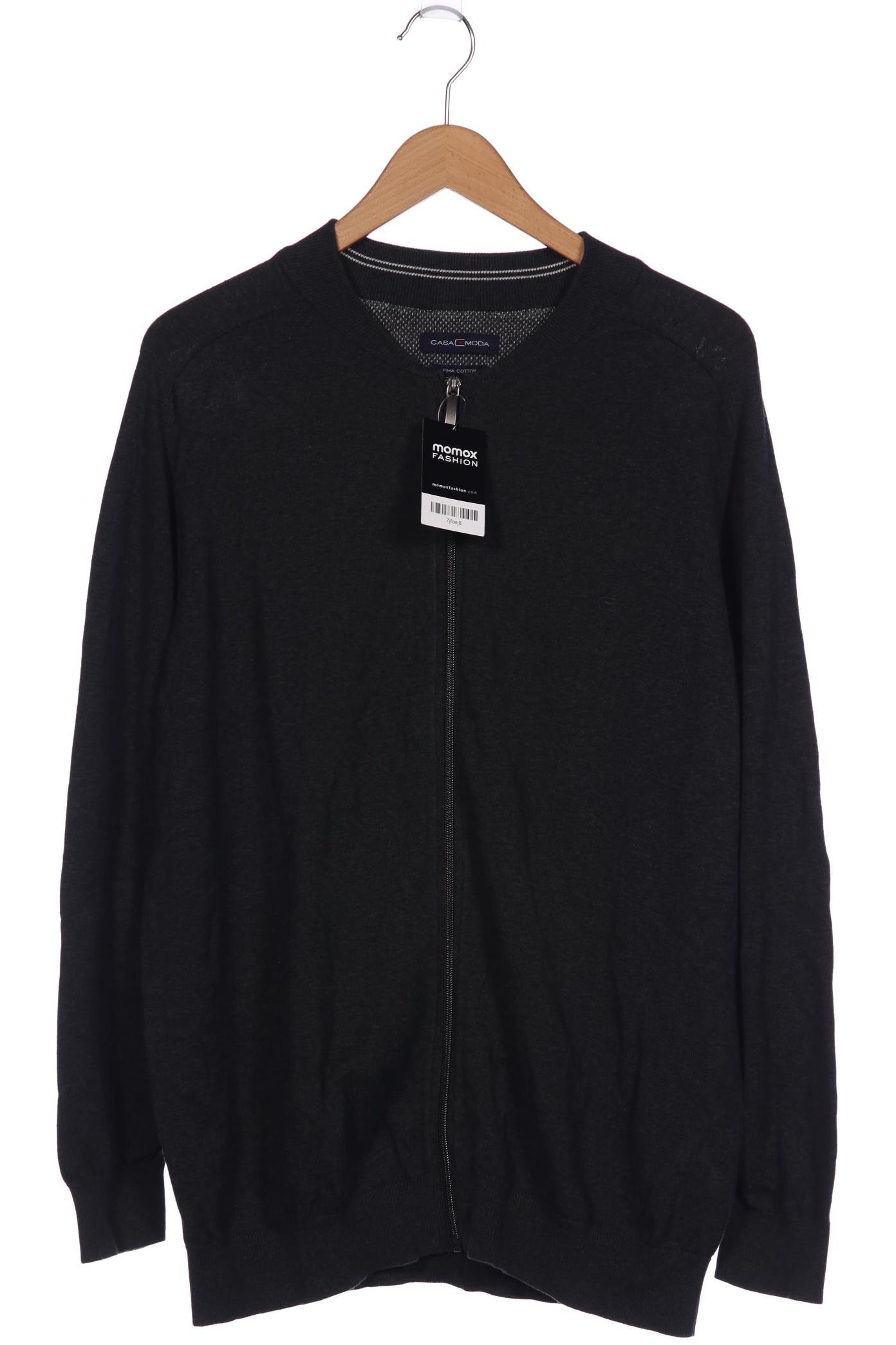 

Casa Moda Herren Strickjacke, grau, Gr. 56