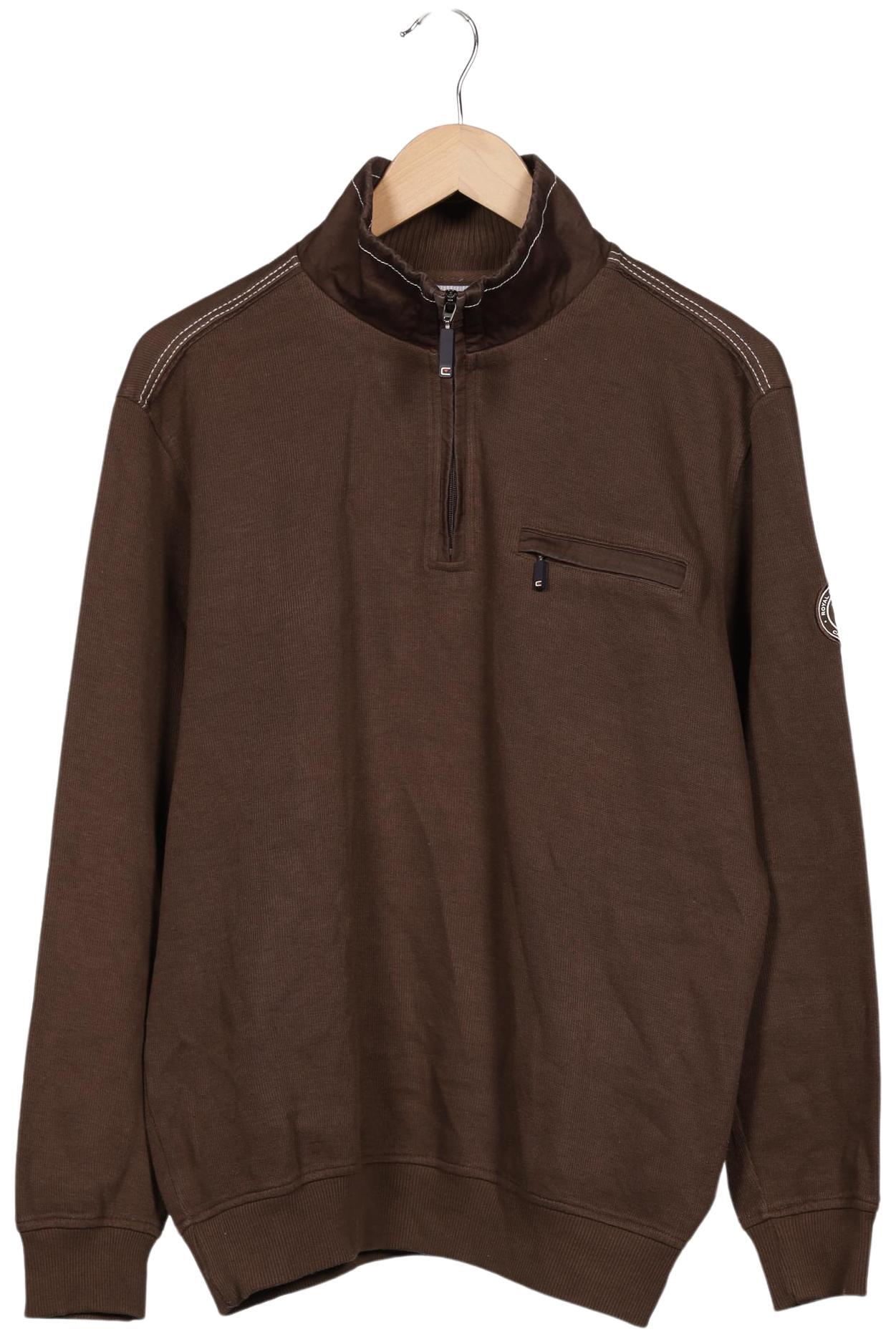 

Casa Moda Herren Sweatshirt, braun, Gr. 48