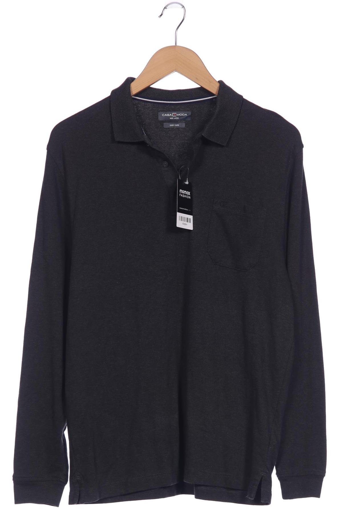 

Casa Moda Herren Poloshirt, grau, Gr. 52
