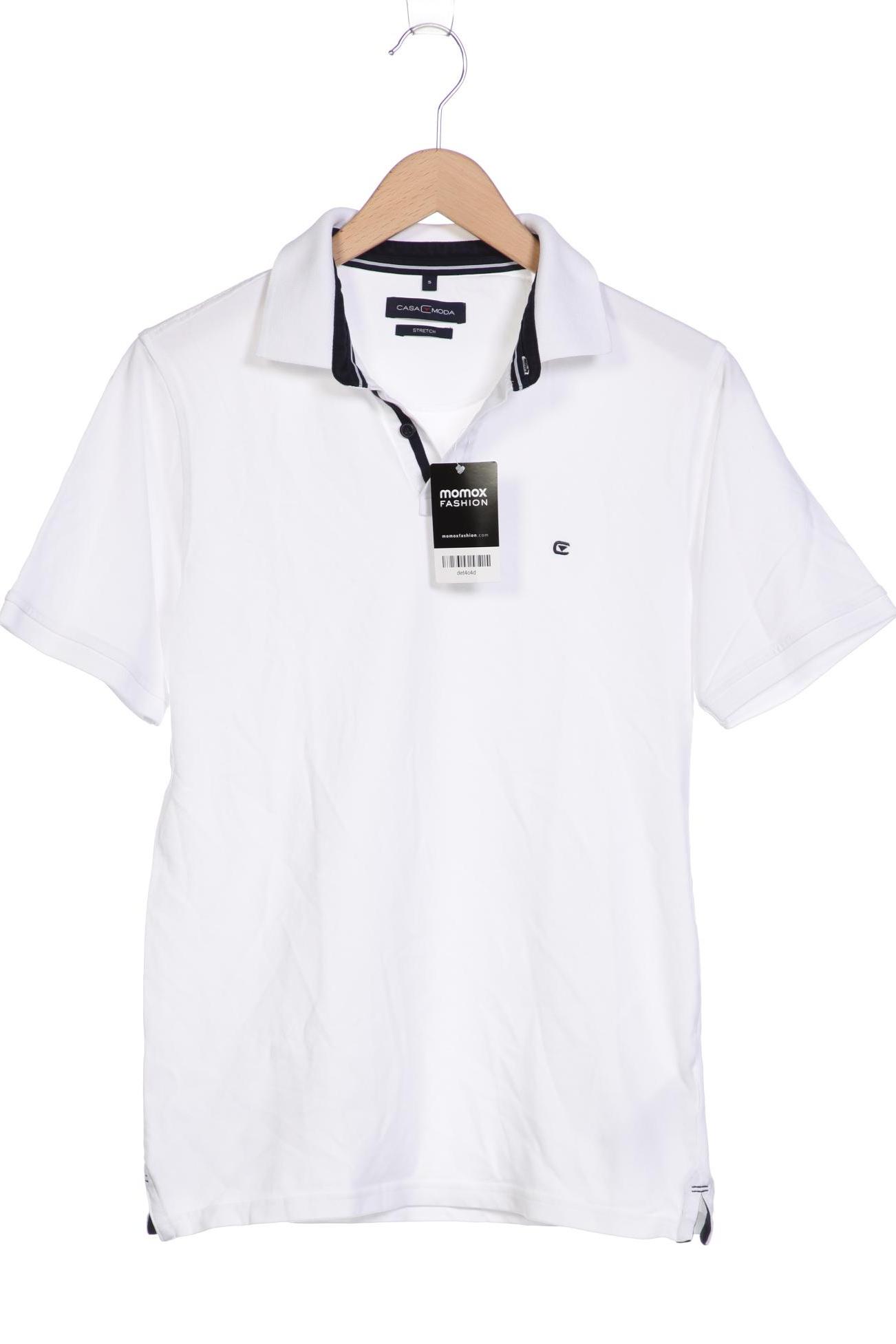 

Casa Moda Herren Poloshirt, weiß