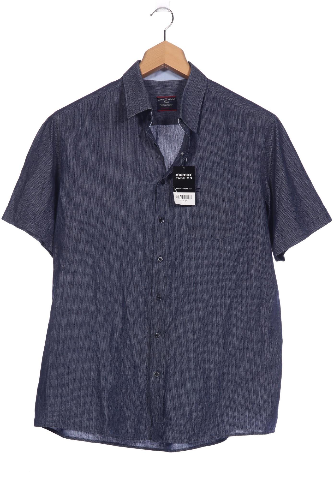 

Casa Moda Herren Hemd, marineblau, Gr. 56