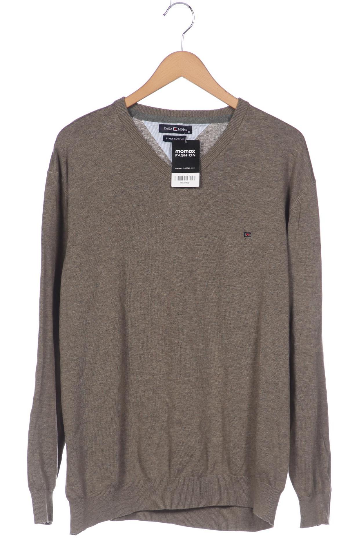

Casa Moda Herren Pullover, grau, Gr. 56