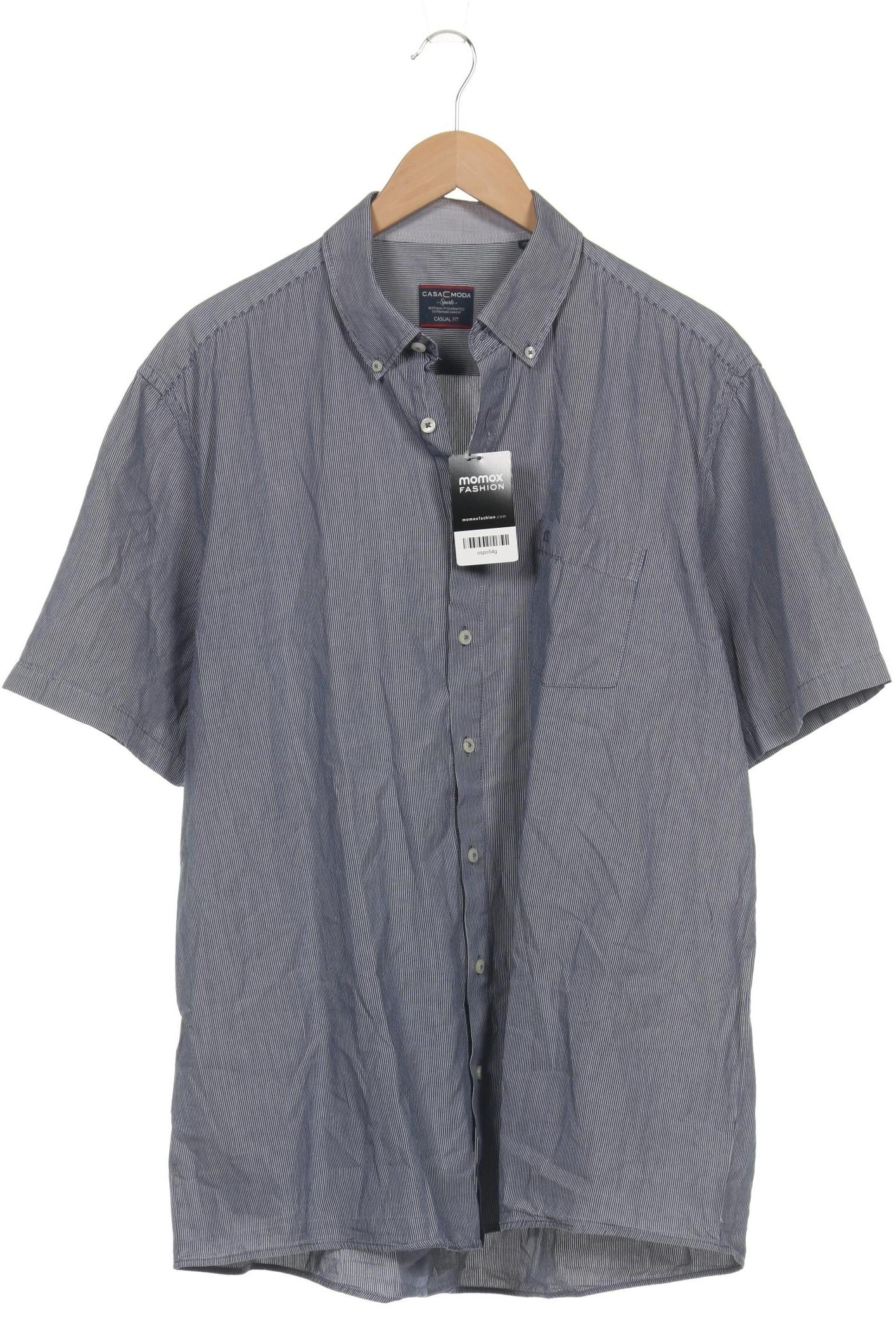 

Casa Moda Herren Hemd, blau, Gr. 56