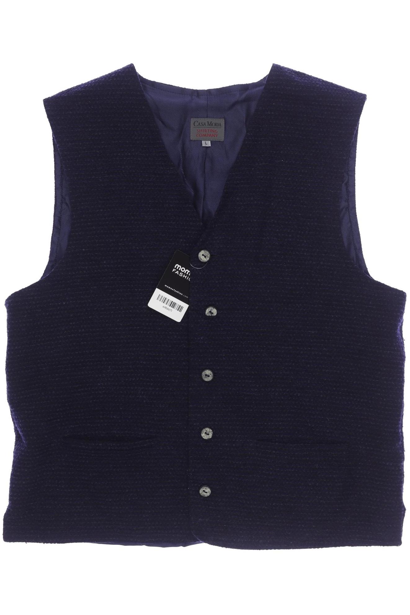 

Casa Moda Herren Weste, marineblau, Gr. 52