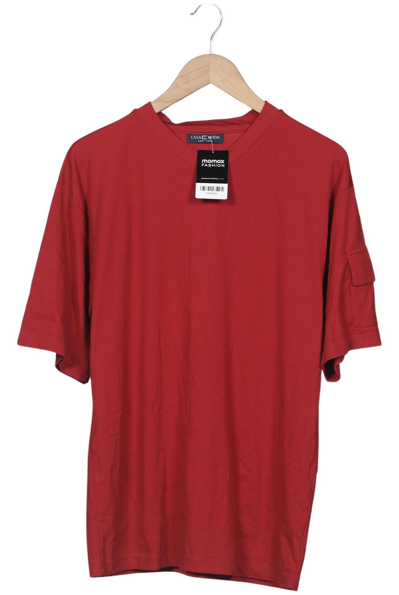 

Casa Moda Herren T-Shirt, rot, Gr. 52