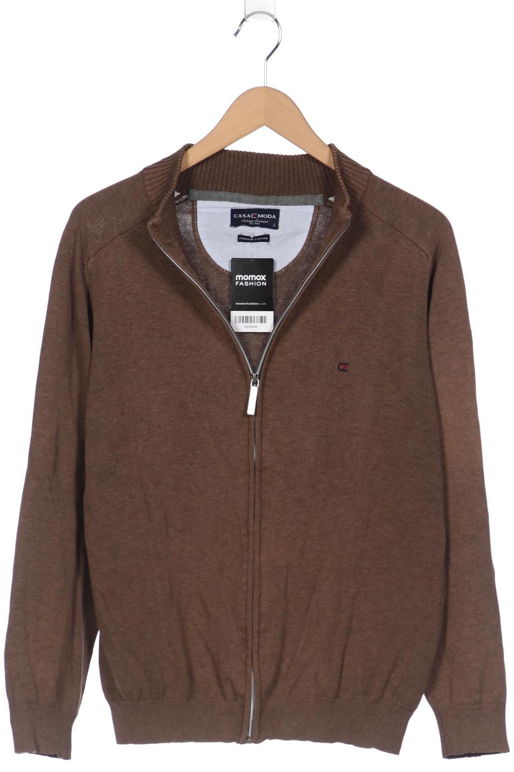 

Casa Moda Herren Strickjacke, braun, Gr. 52