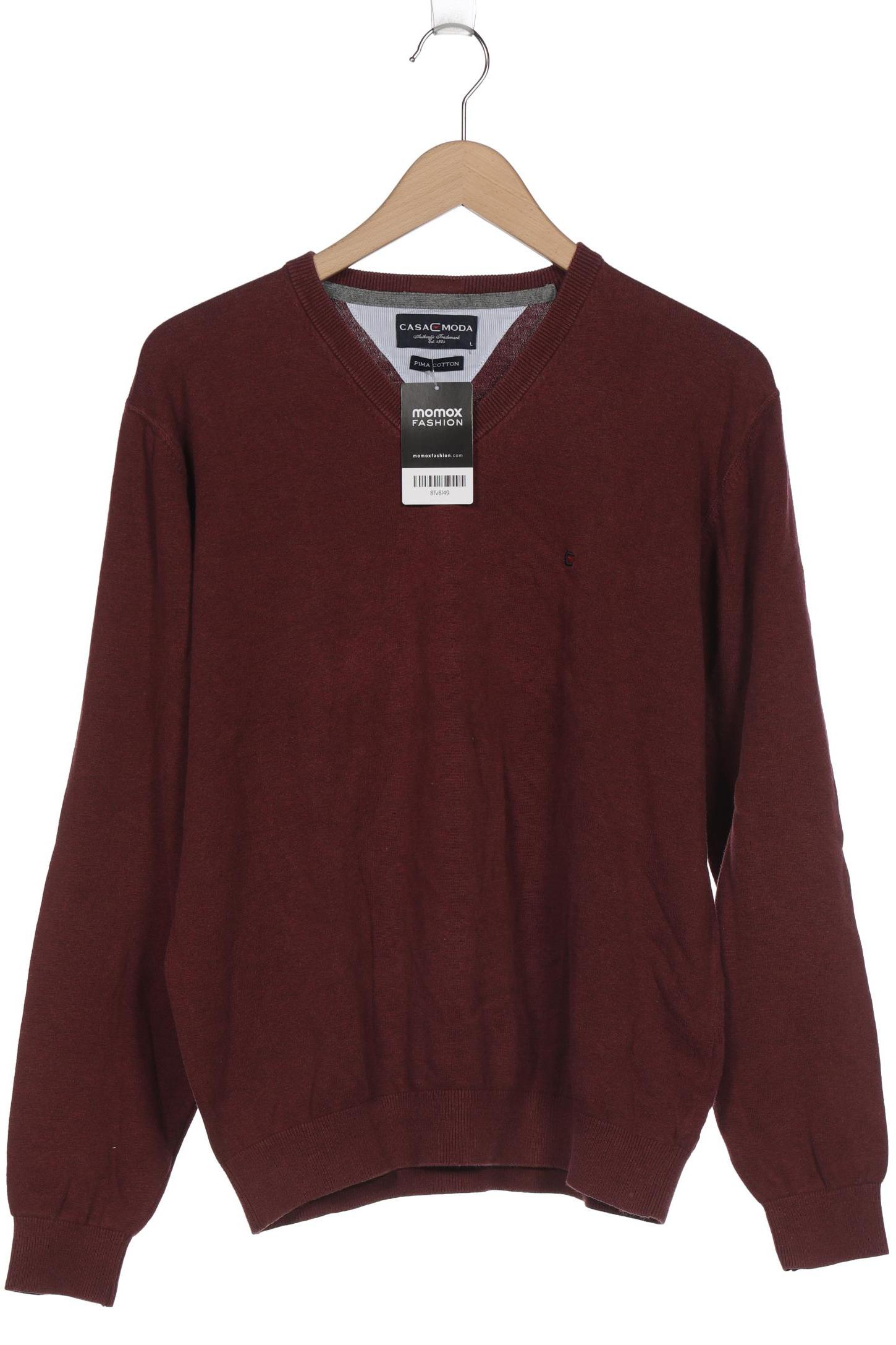 

Casa Moda Herren Pullover, bordeaux, Gr. 52