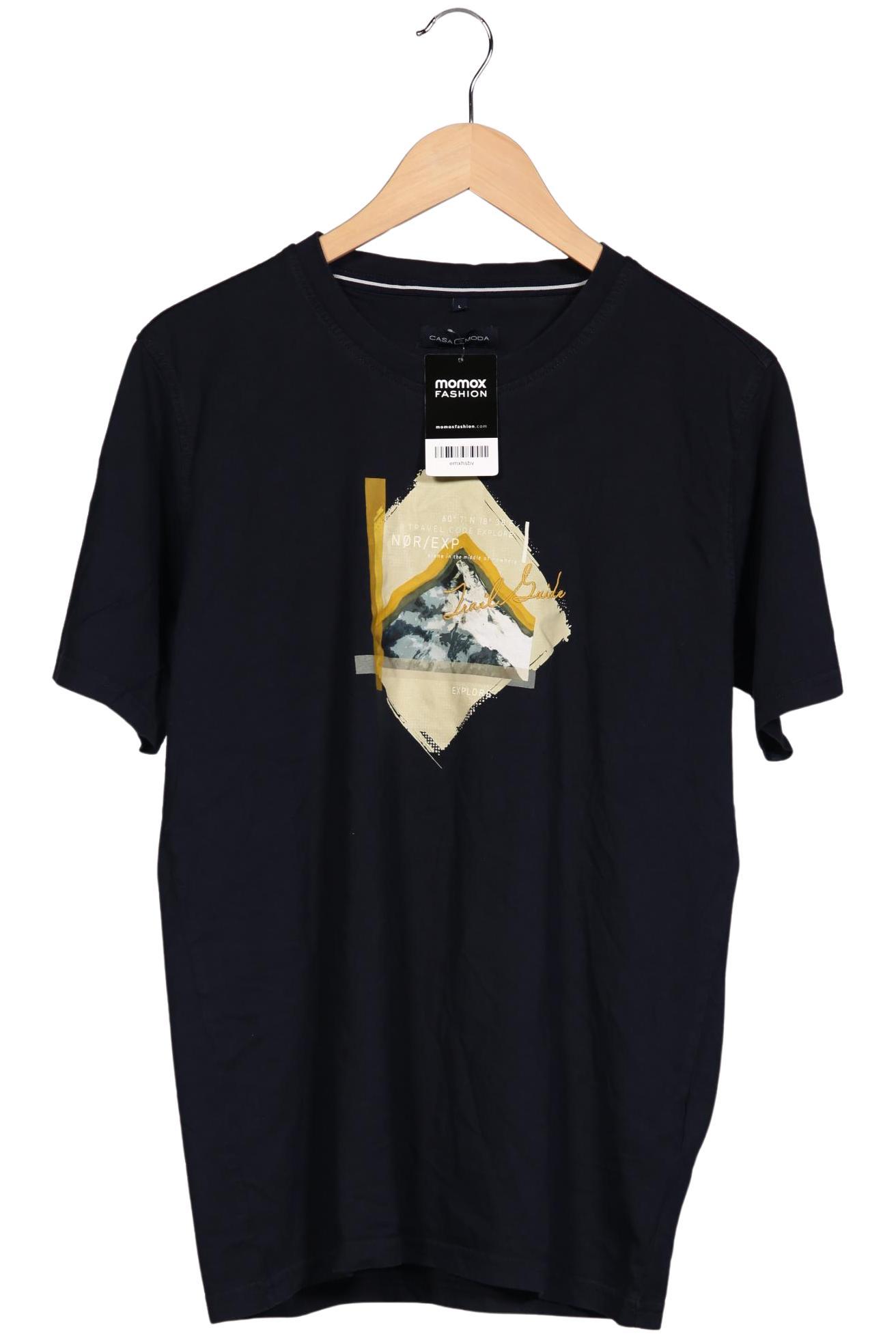 Thumbnail - Casa Moda Herren T-Shirt, marineblau, Gr. 52