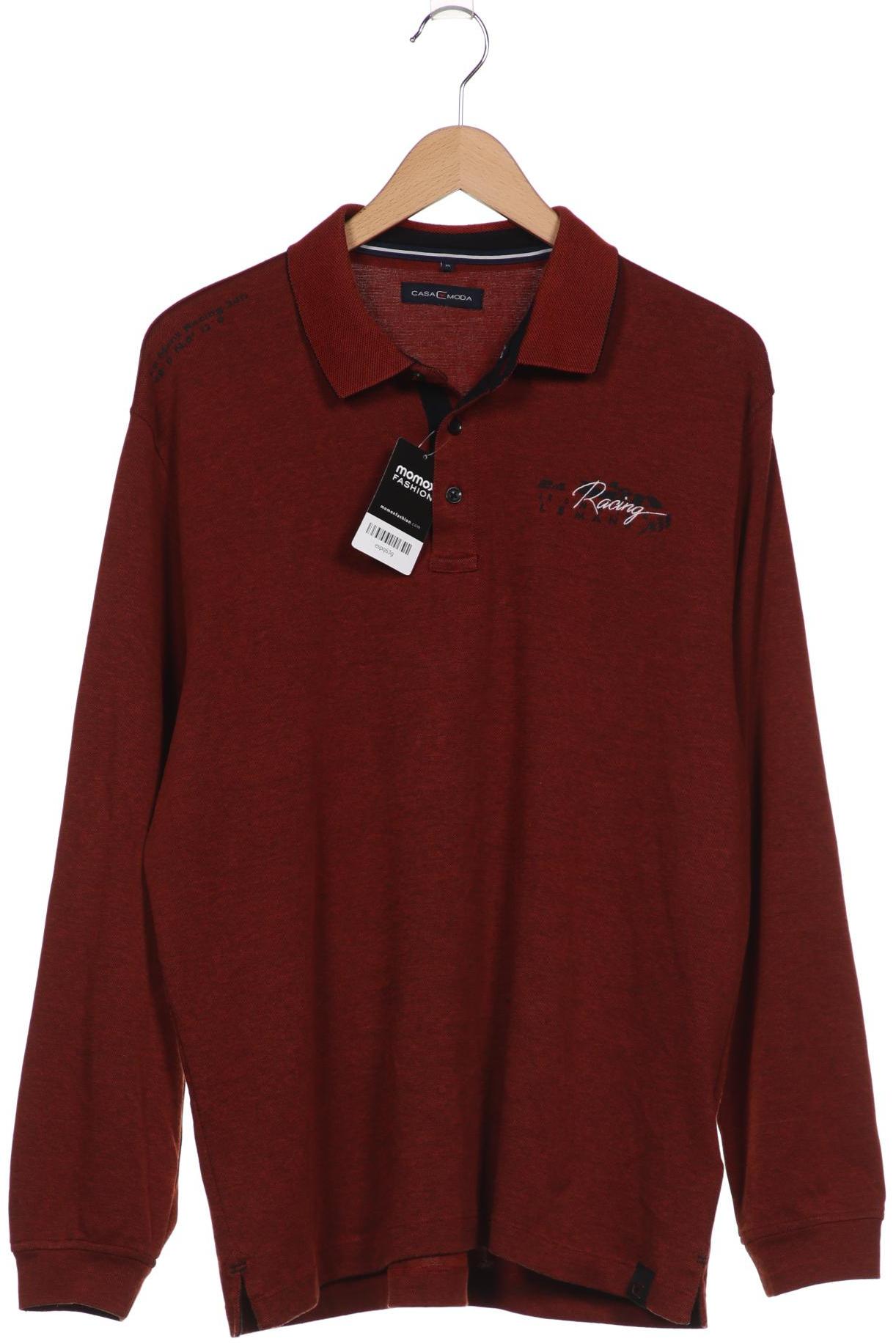 

Casa Moda Herren Poloshirt, bordeaux, Gr. 54