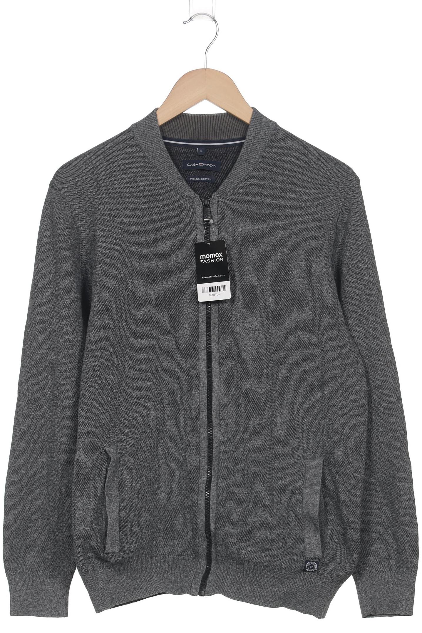 

Casa Moda Herren Strickjacke, grau, Gr. 48