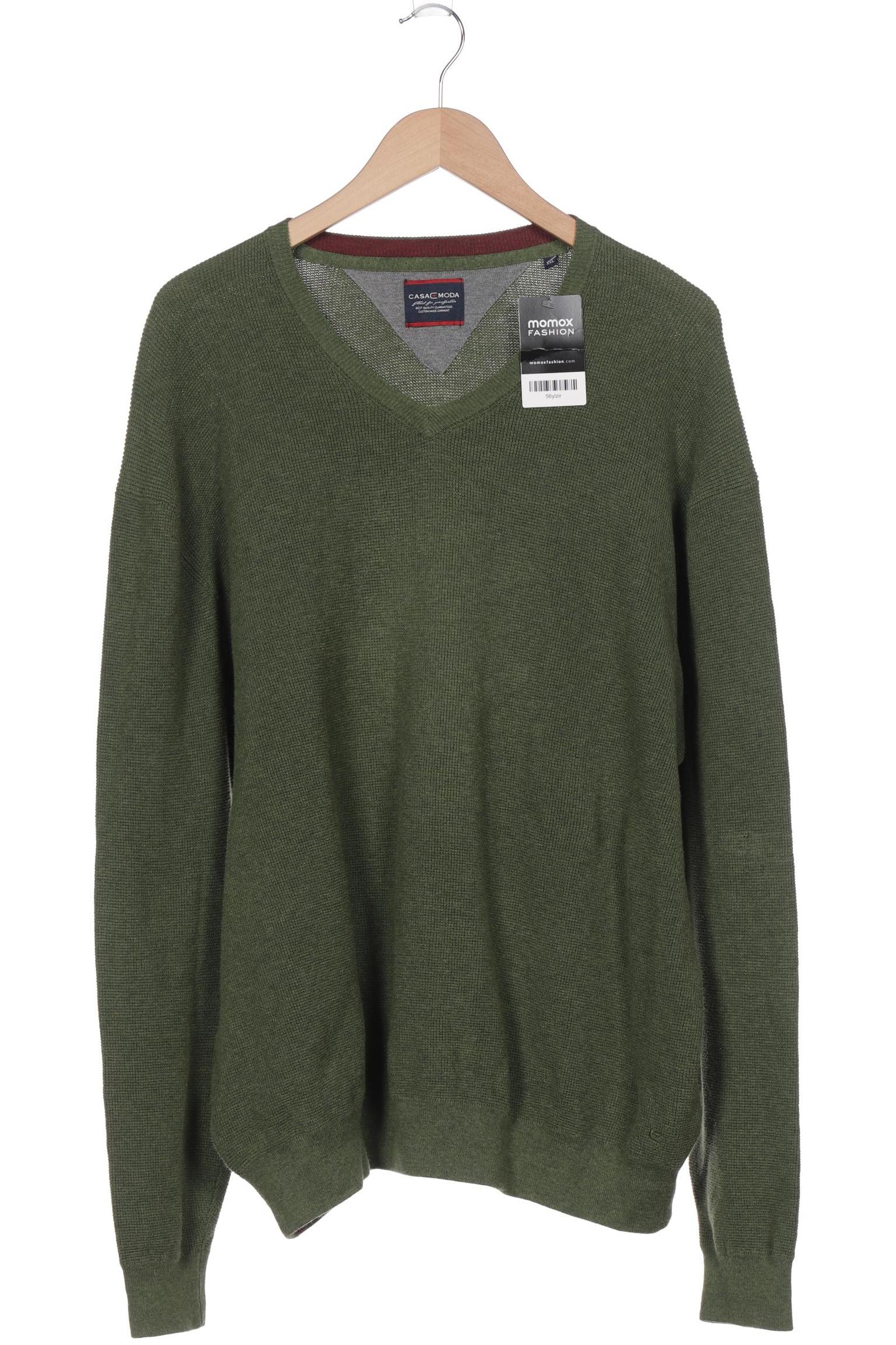 

Casa Moda Herren Pullover, grün, Gr. 56
