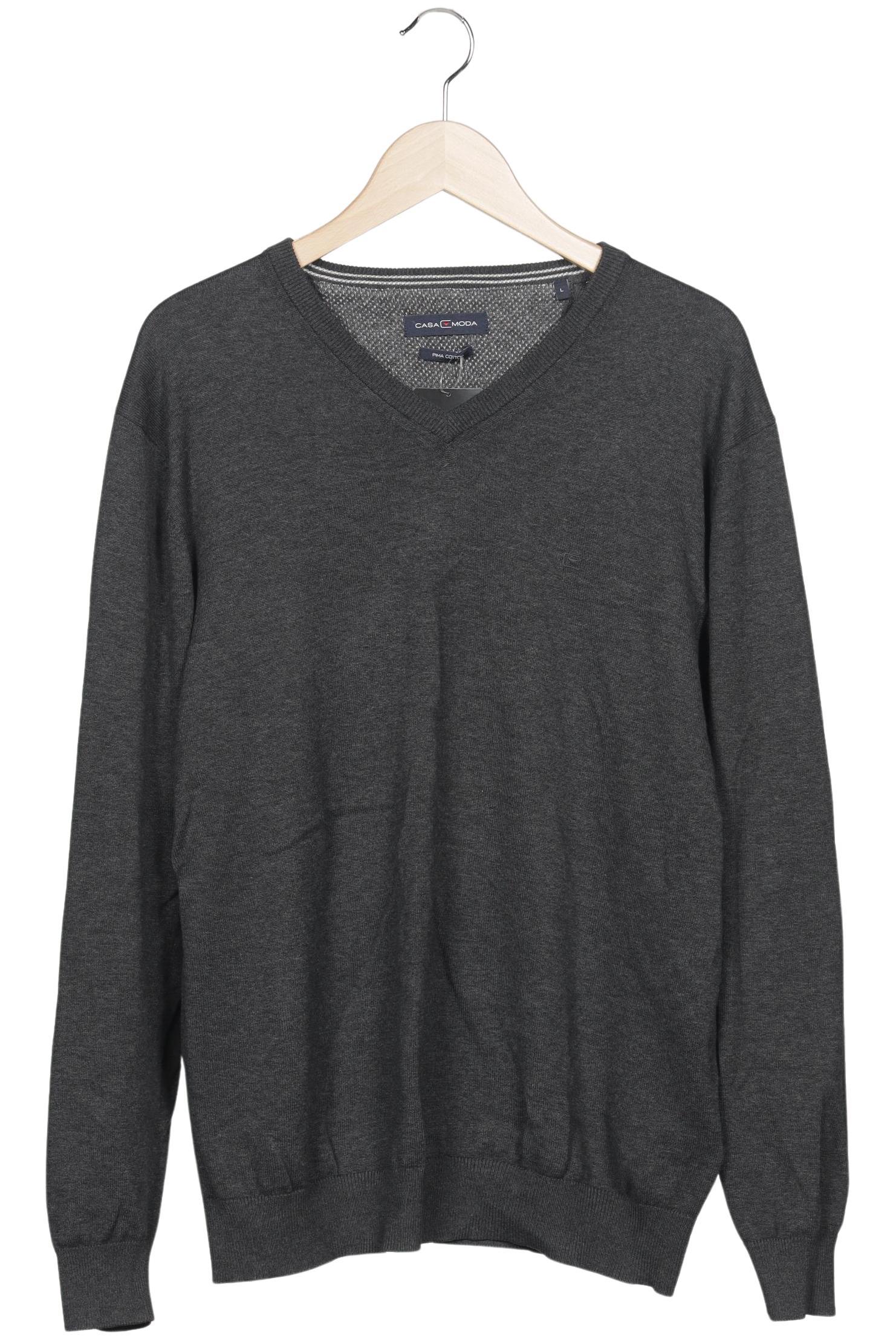 

Casa Moda Herren Pullover, grau, Gr. 52