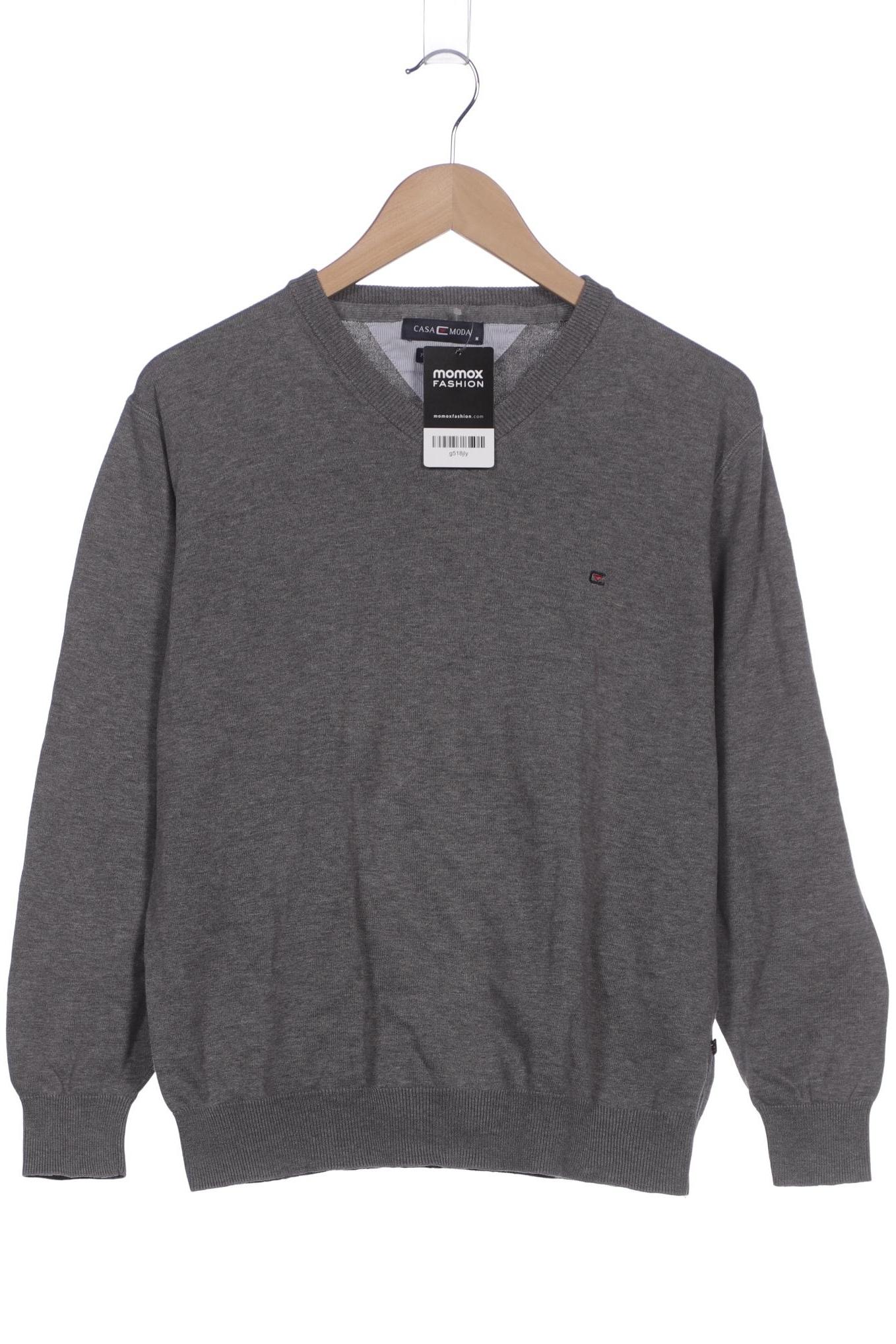 

Casa Moda Herren Pullover, grau, Gr. 48