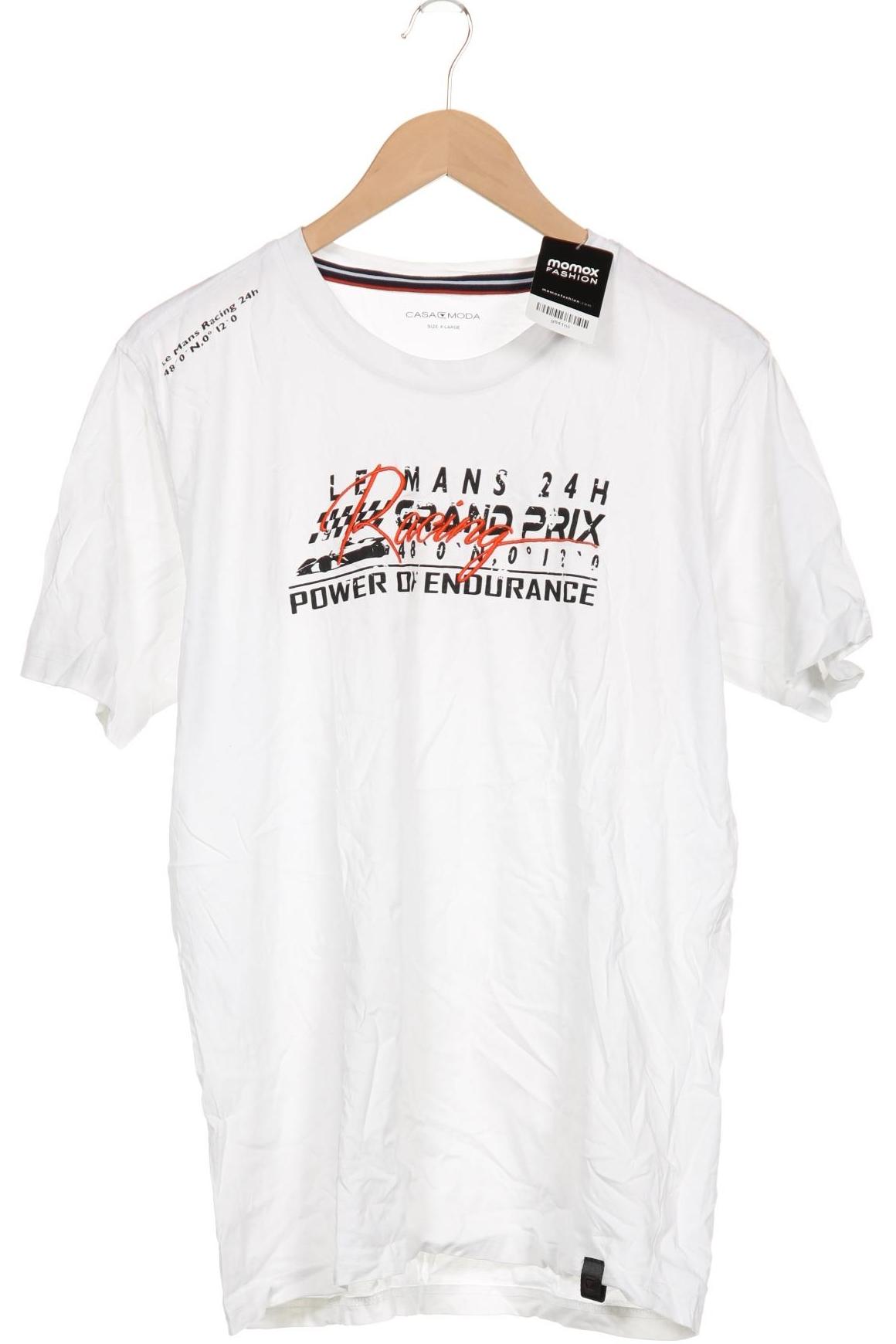 

Casa Moda Herren T-Shirt, weiß, Gr. 54