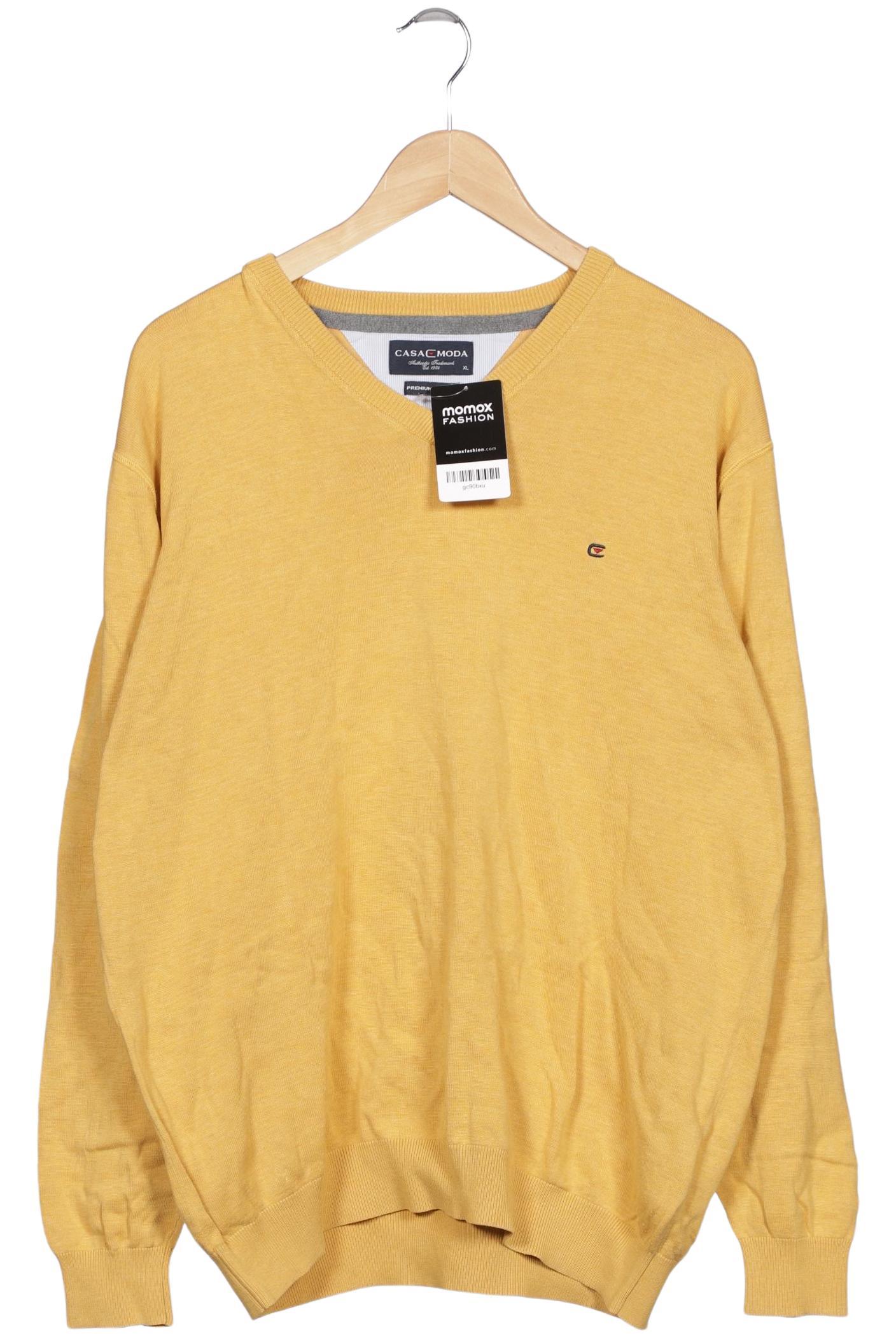 

Casa Moda Herren Pullover, gelb, Gr. 54