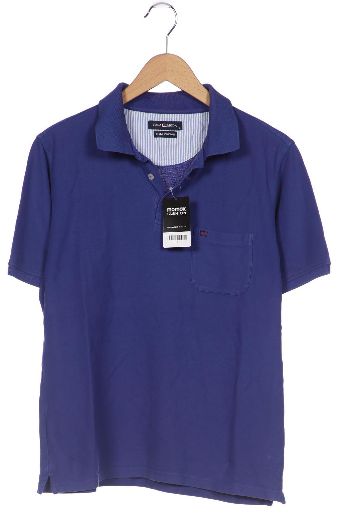 

Casa Moda Herren Poloshirt, flieder, Gr. 52