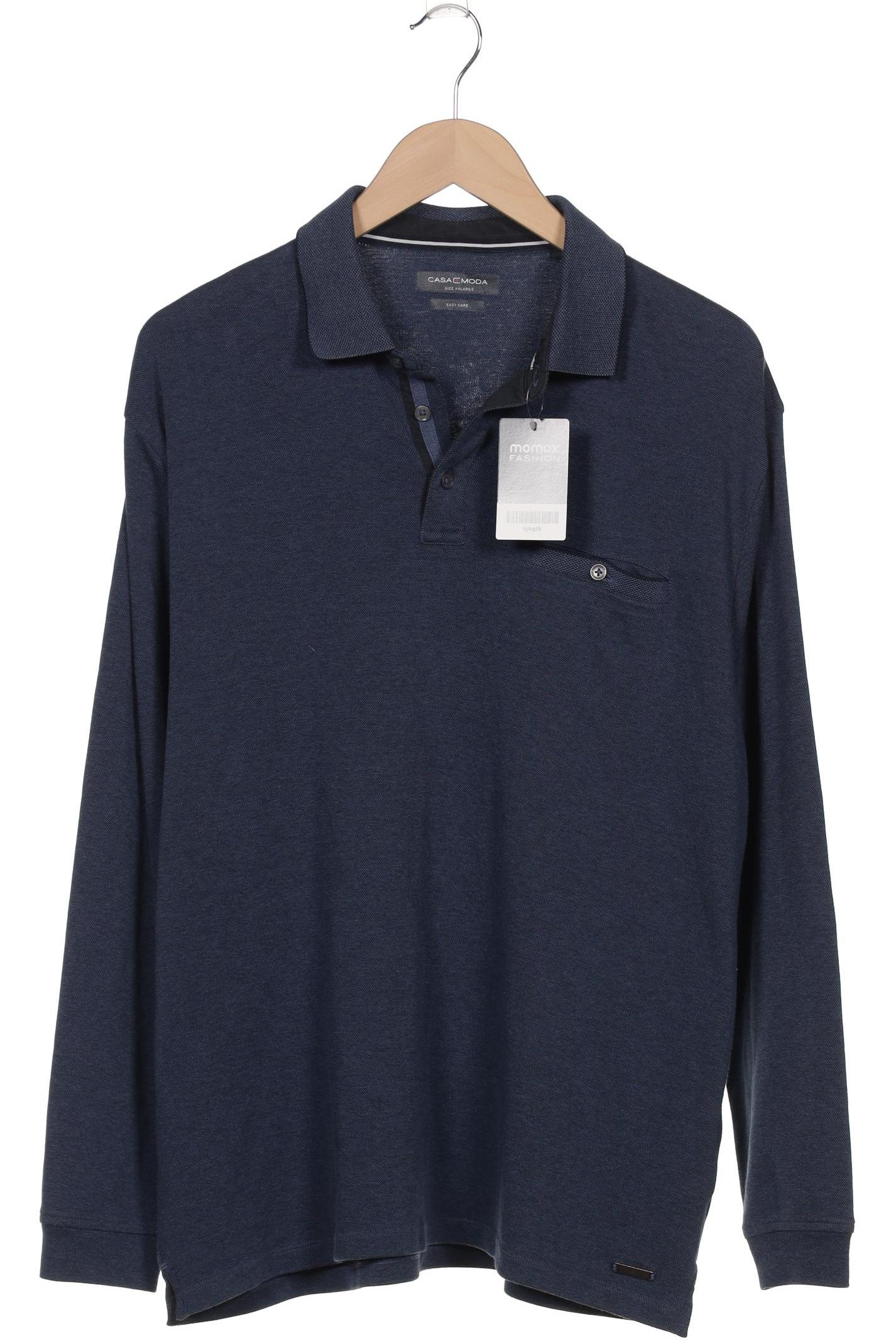 

Casa Moda Herren Poloshirt, blau, Gr. 56