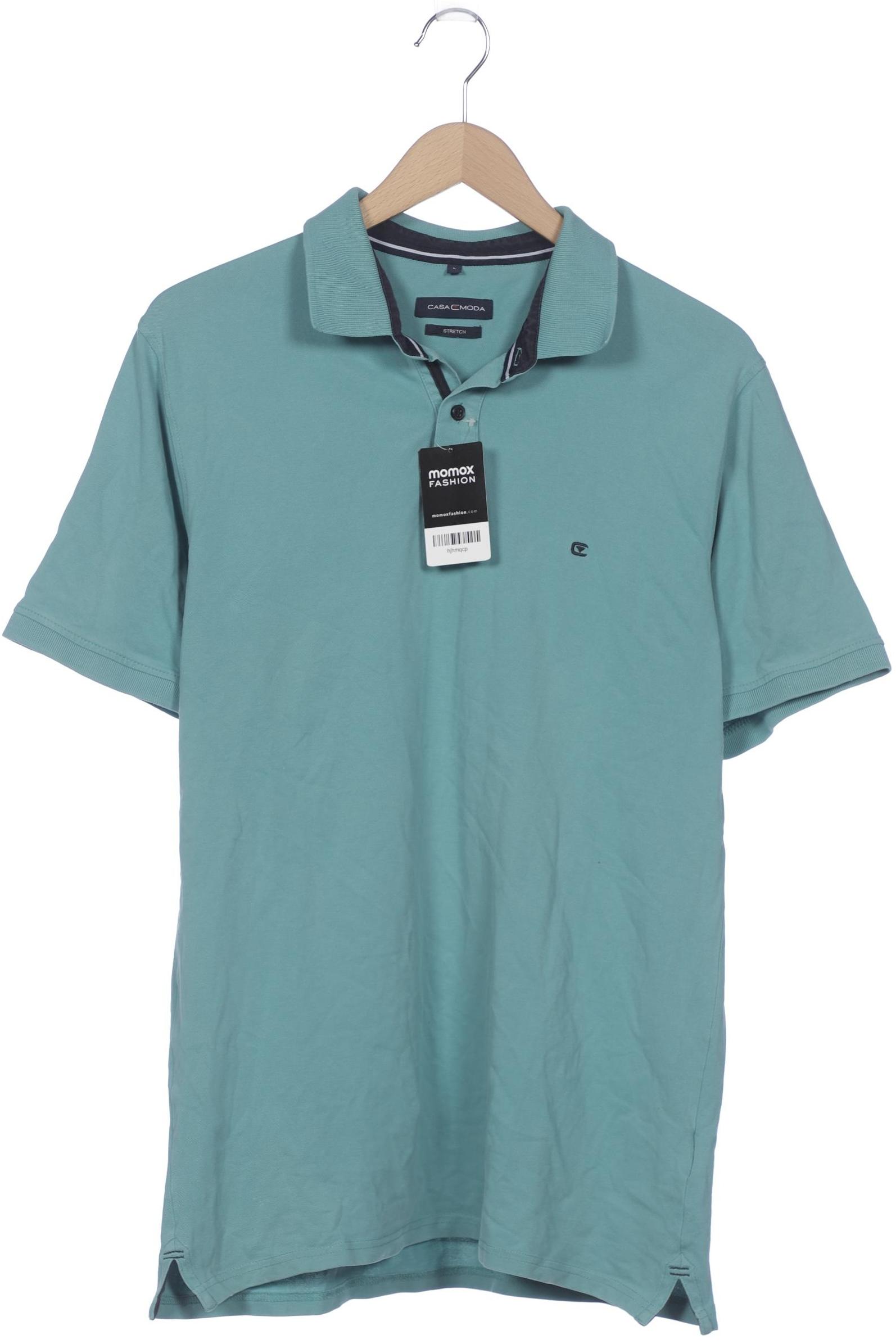 

Casa Moda Herren Poloshirt, türkis, Gr. 52