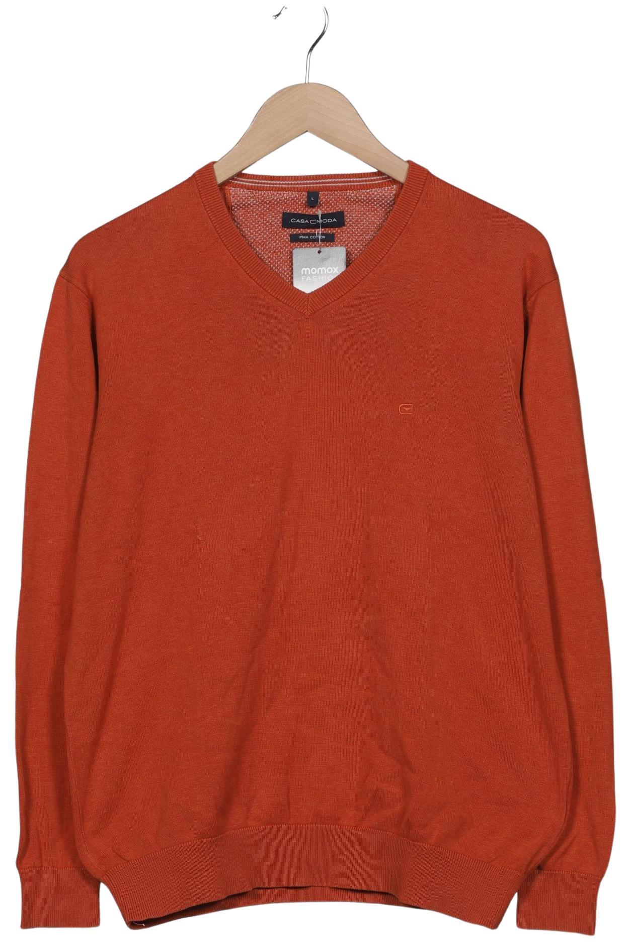 

Casa Moda Herren Pullover, orange, Gr. 52