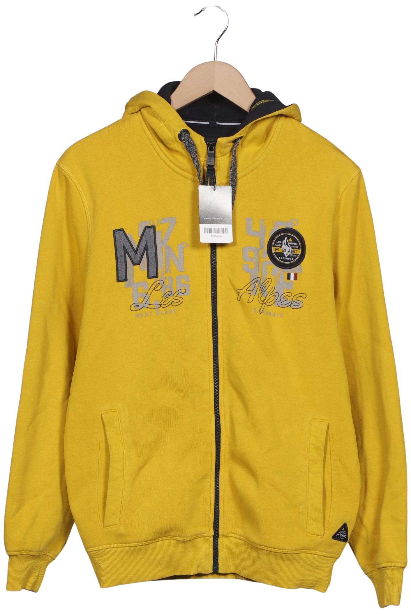 Thumbnail - Casa Moda Herren Kapuzenpullover, gelb, Gr. 48