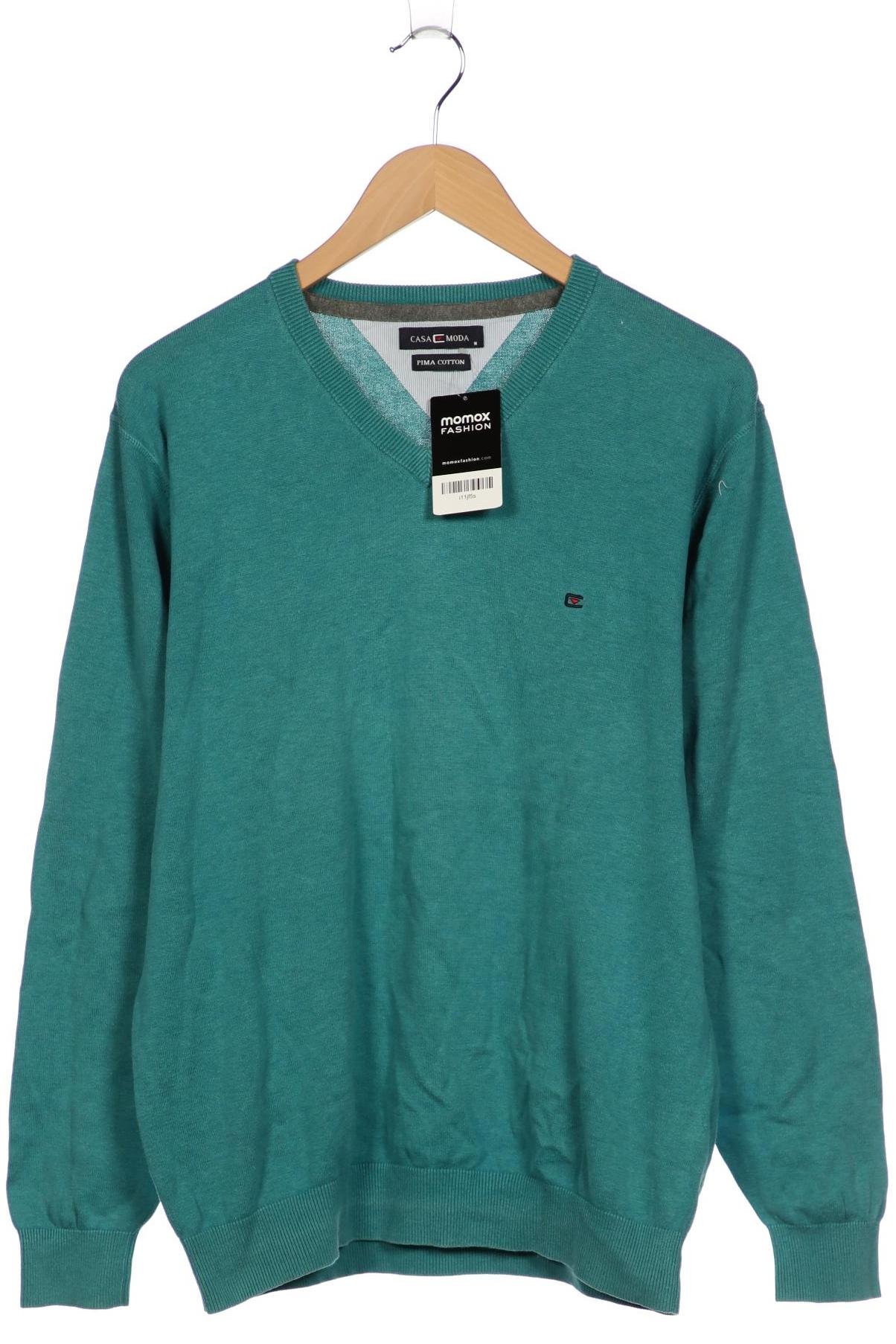 

Casa Moda Herren Pullover, türkis, Gr. 48
