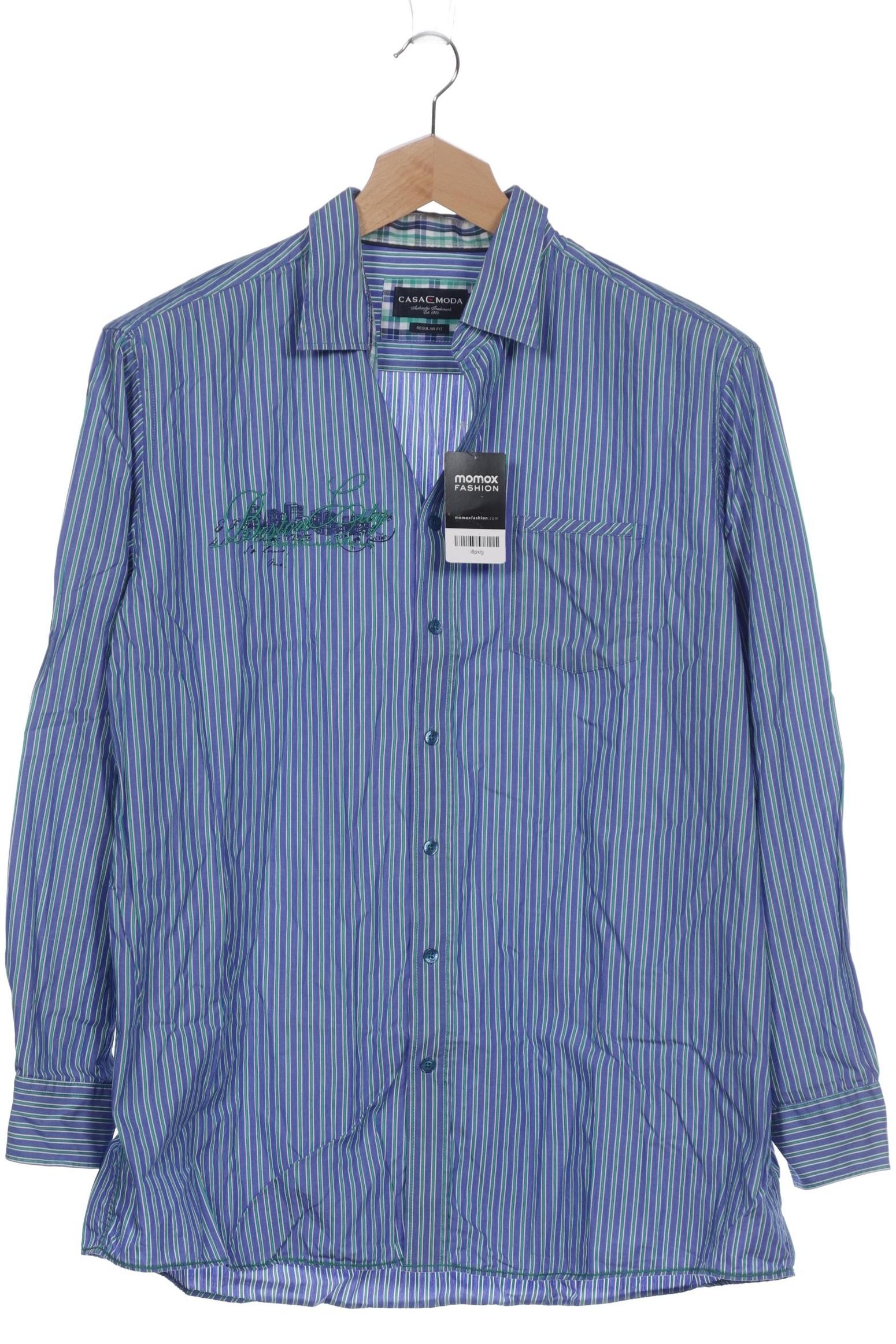 

Casa Moda Herren Hemd, blau, Gr. 56