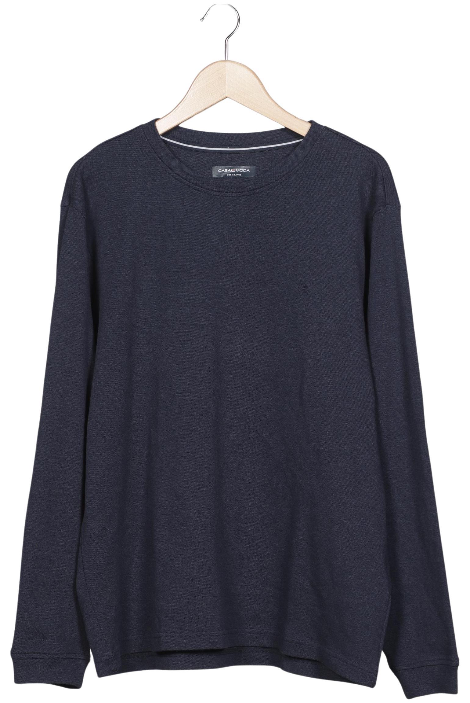 

Casa Moda Herren Langarmshirt, marineblau, Gr. 54