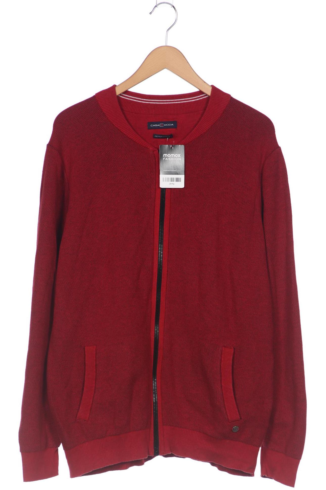 

Casa Moda Herren Strickjacke, bordeaux, Gr. 54