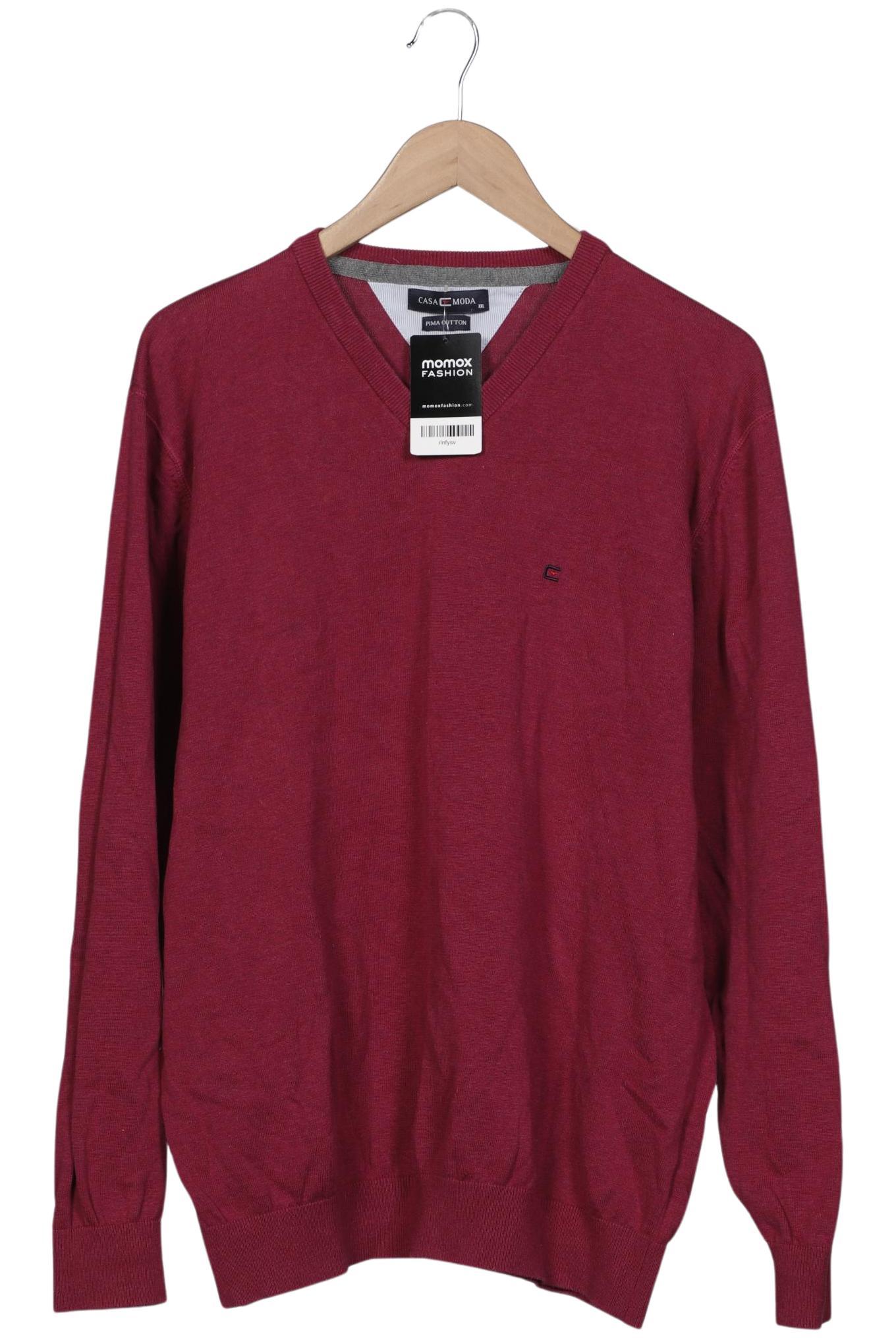 

Casa Moda Herren Pullover, bordeaux, Gr. 56