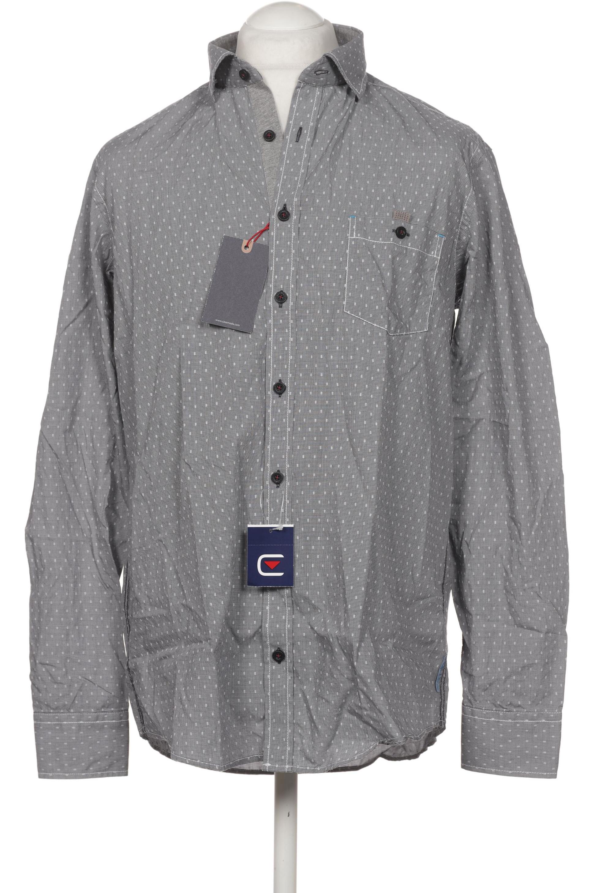 

Casa Moda Herren Hemd, grau, Gr. 52