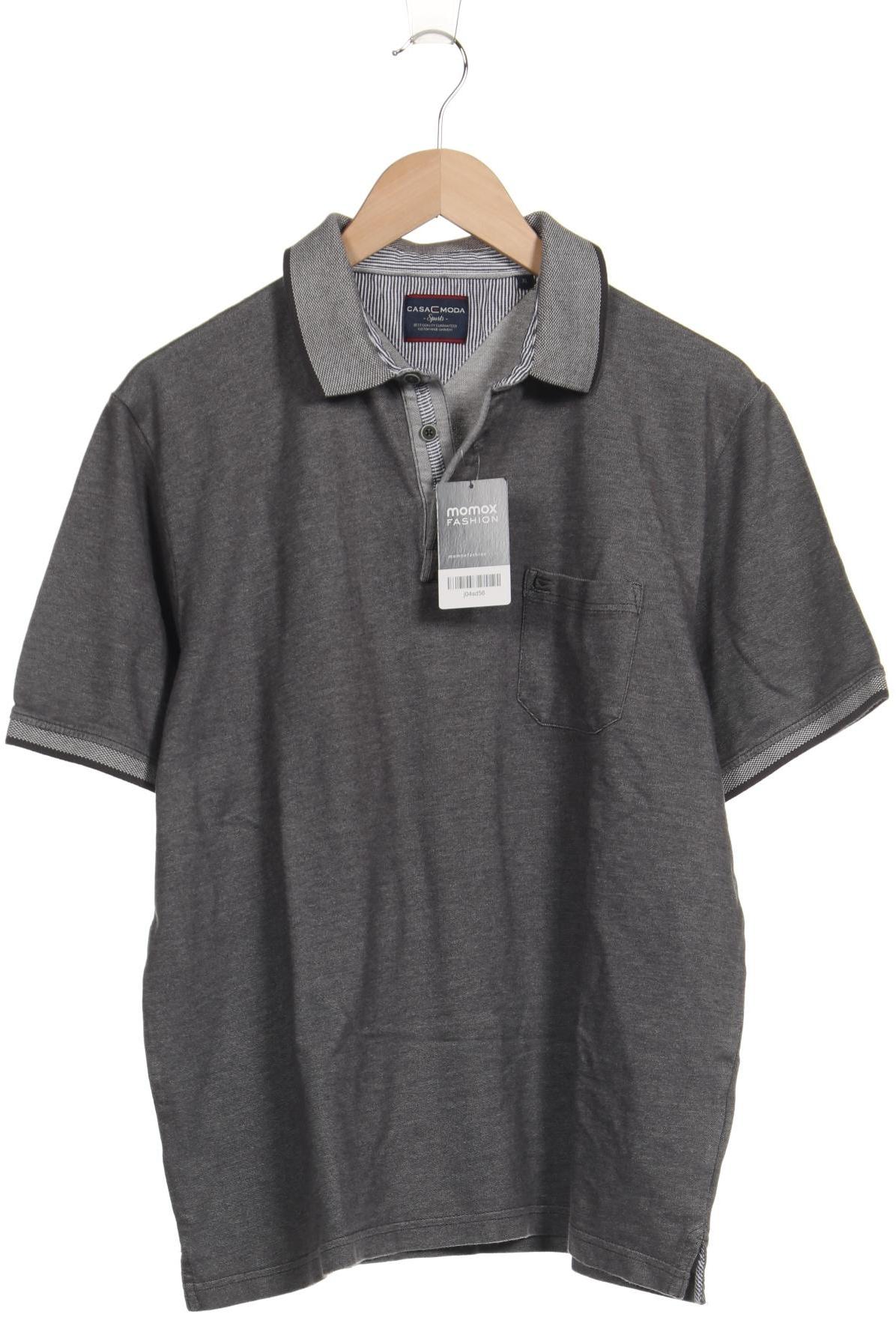 

Casa Moda Herren Poloshirt, grau, Gr. 54