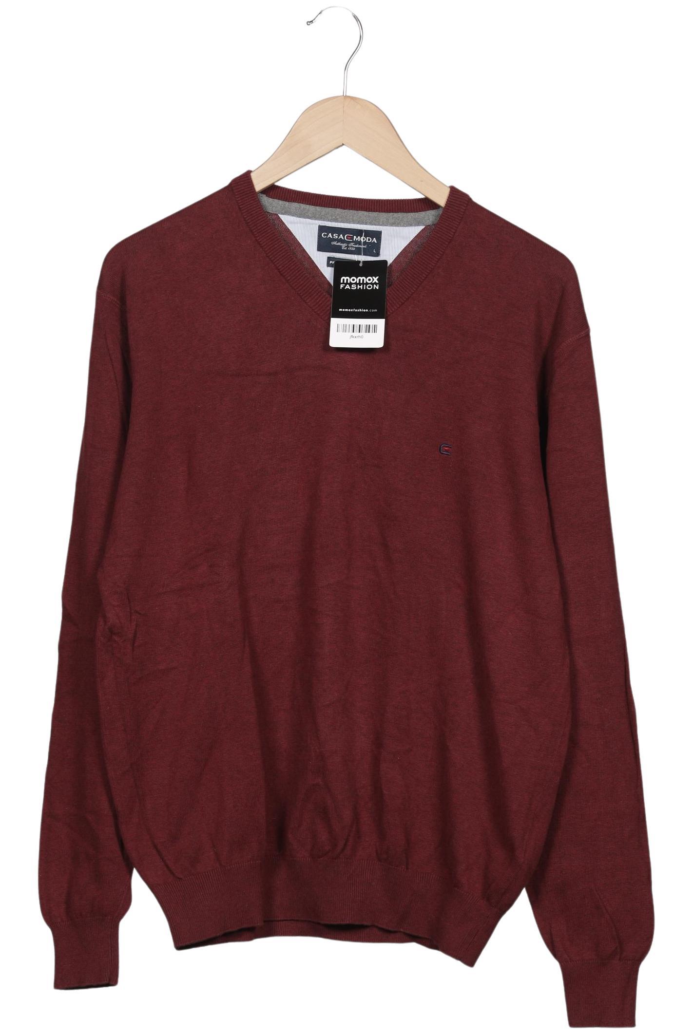 

Casa Moda Herren Pullover, bordeaux, Gr. 52