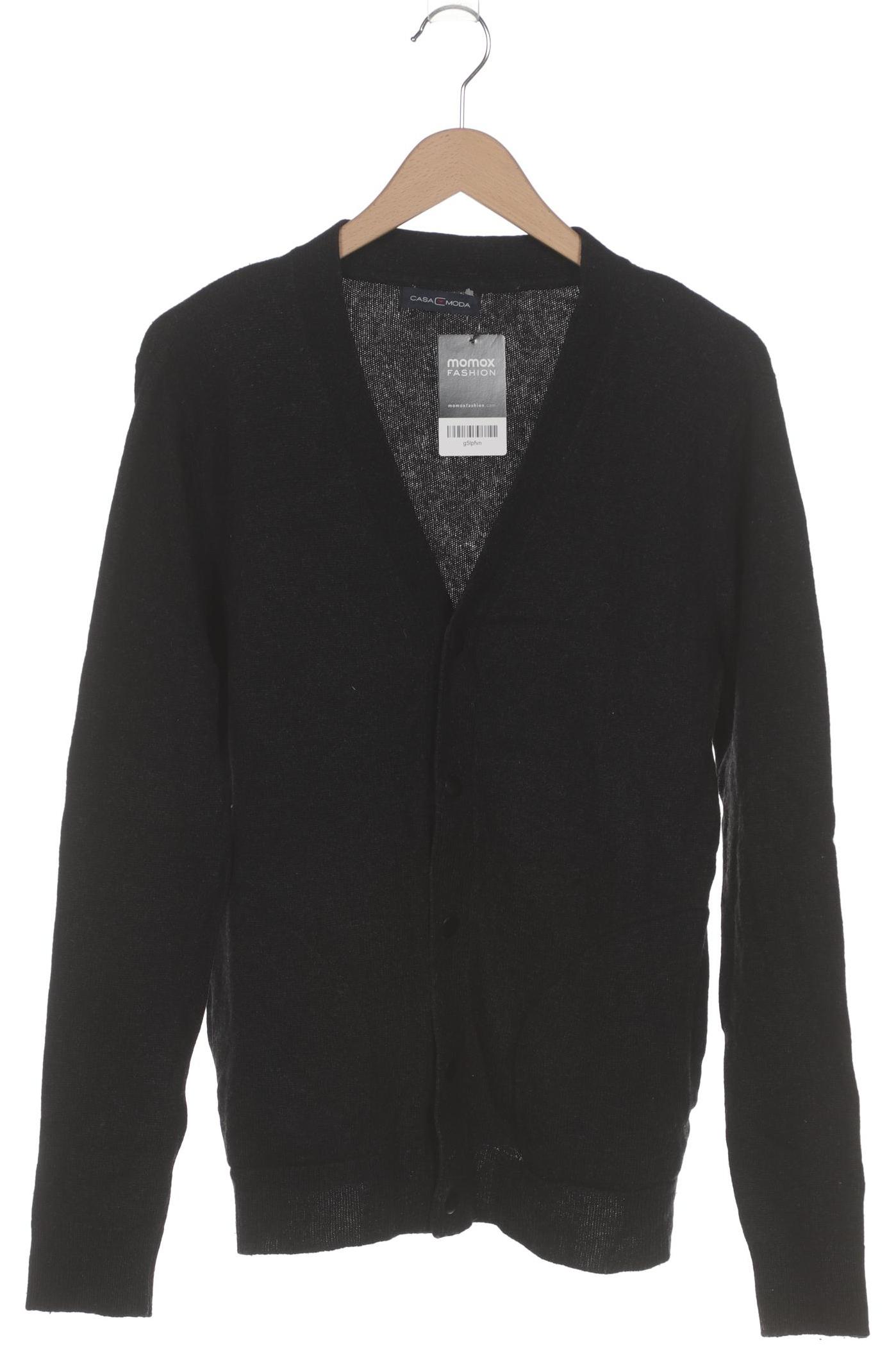 

Casa Moda Herren Strickjacke, schwarz, Gr. 52