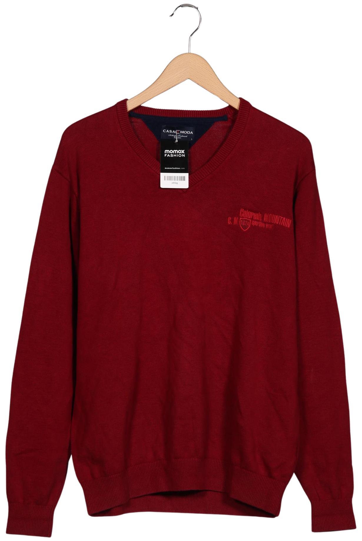 

Casa Moda Herren Pullover, bordeaux, Gr. 52