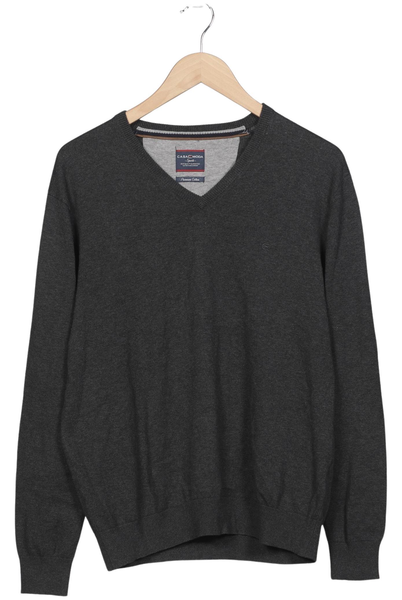 

Casa Moda Herren Pullover, grau, Gr. 48