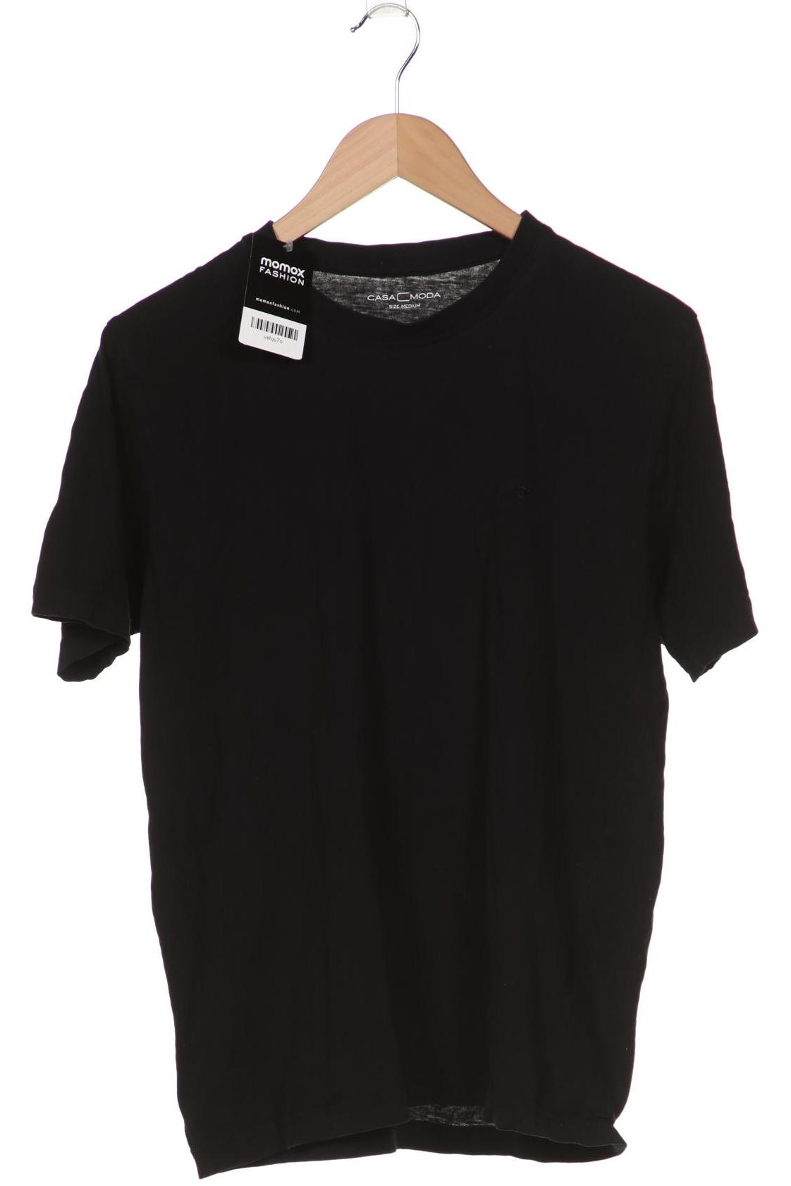 

Casa Moda Herren T-Shirt, schwarz, Gr. 48