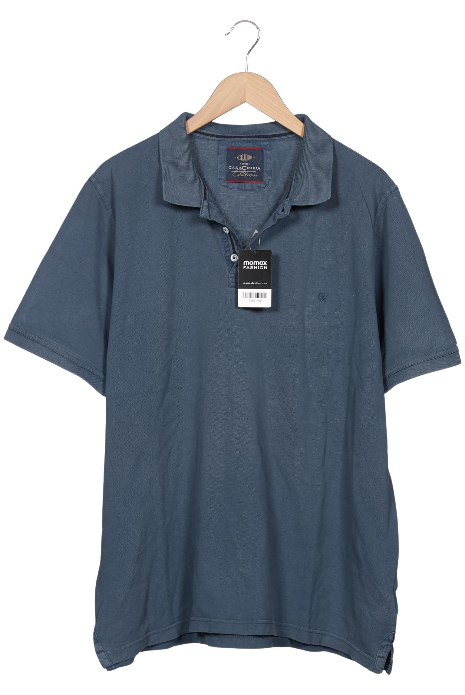 

Casa Moda Herren Poloshirt, blau, Gr. 56