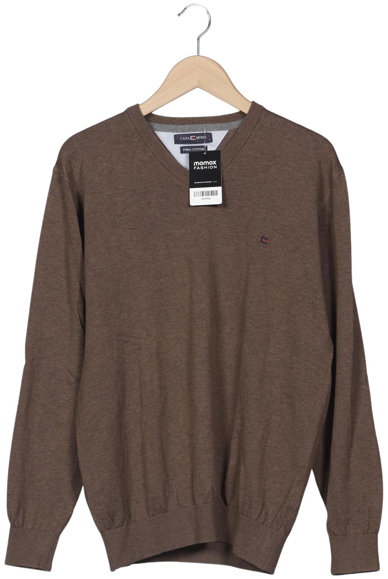 

Casa Moda Herren Pullover, braun, Gr. 52