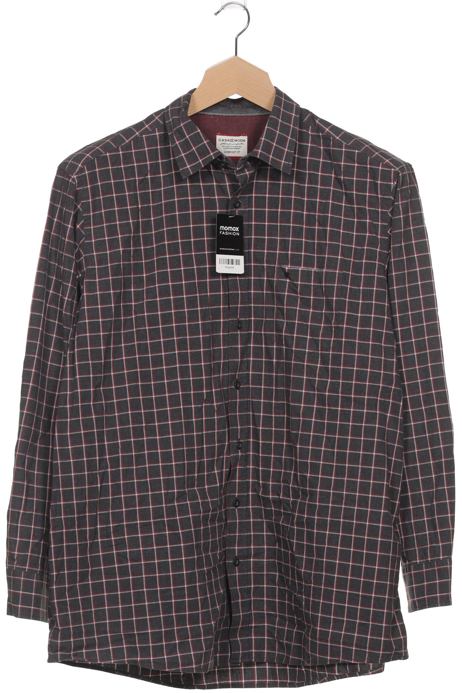 

Casa Moda Herren Hemd, grau, Gr. 56