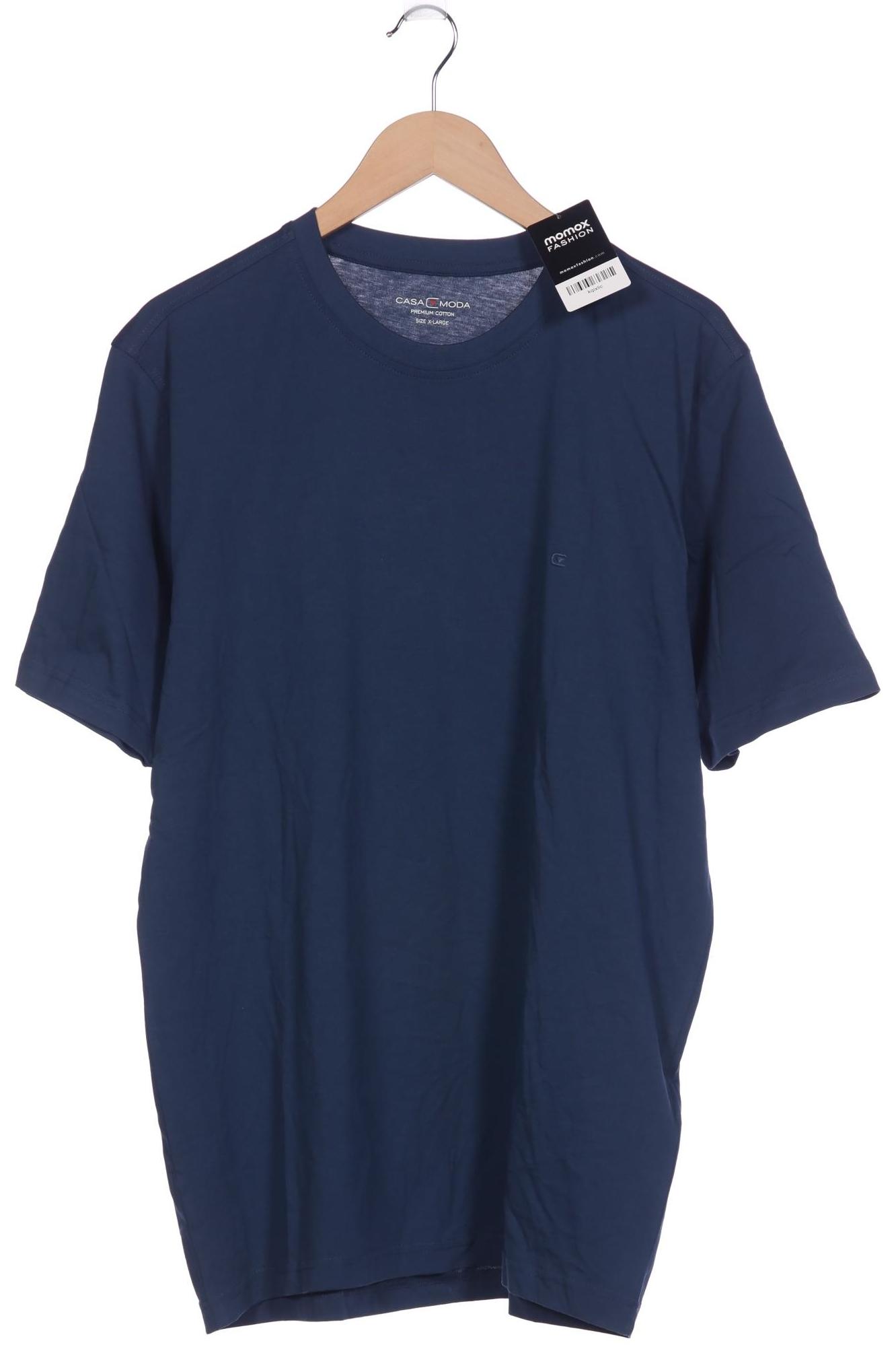 

Casa Moda Herren T-Shirt, blau, Gr. 54