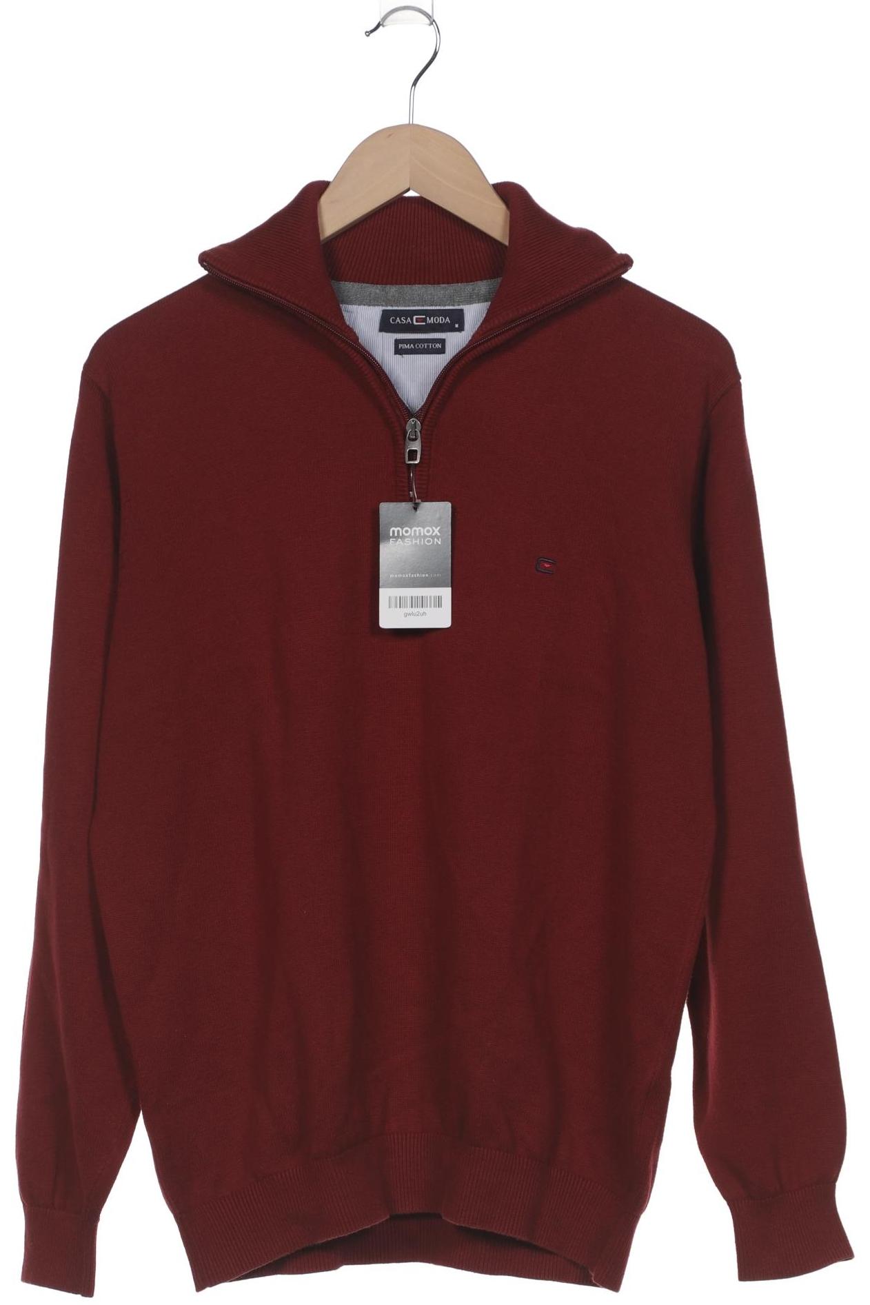 

Casa Moda Herren Sweatshirt, bordeaux, Gr. 48