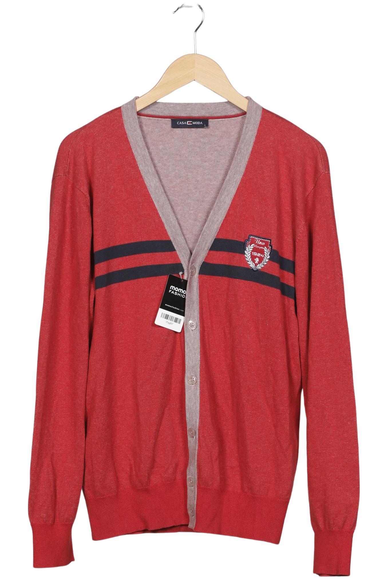 

Casa Moda Herren Strickjacke, rot, Gr. 52