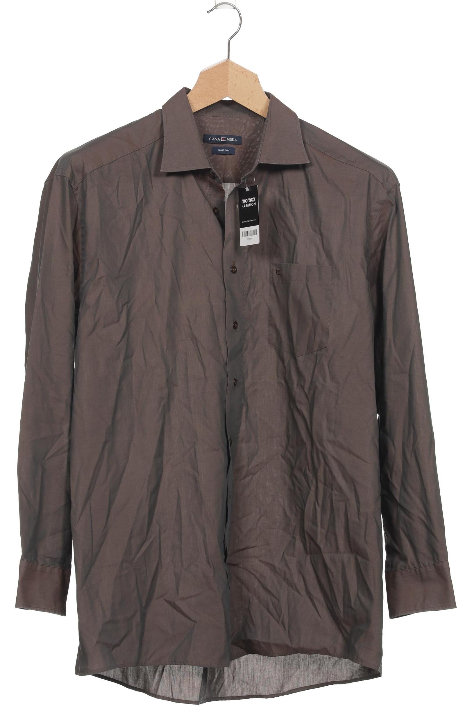 

Casa Moda Herren Hemd, braun, Gr. 56
