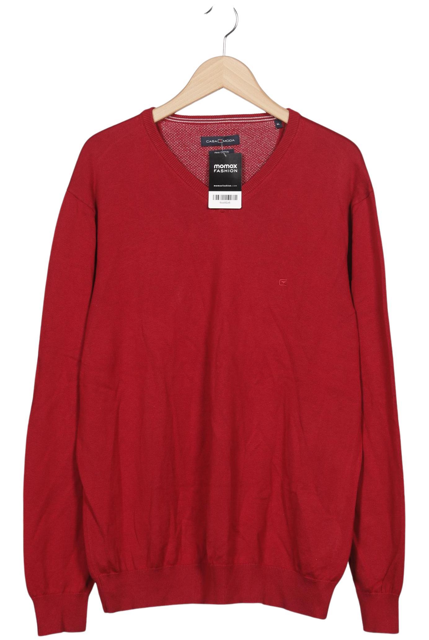 

Casa Moda Herren Pullover, rot, Gr. 54